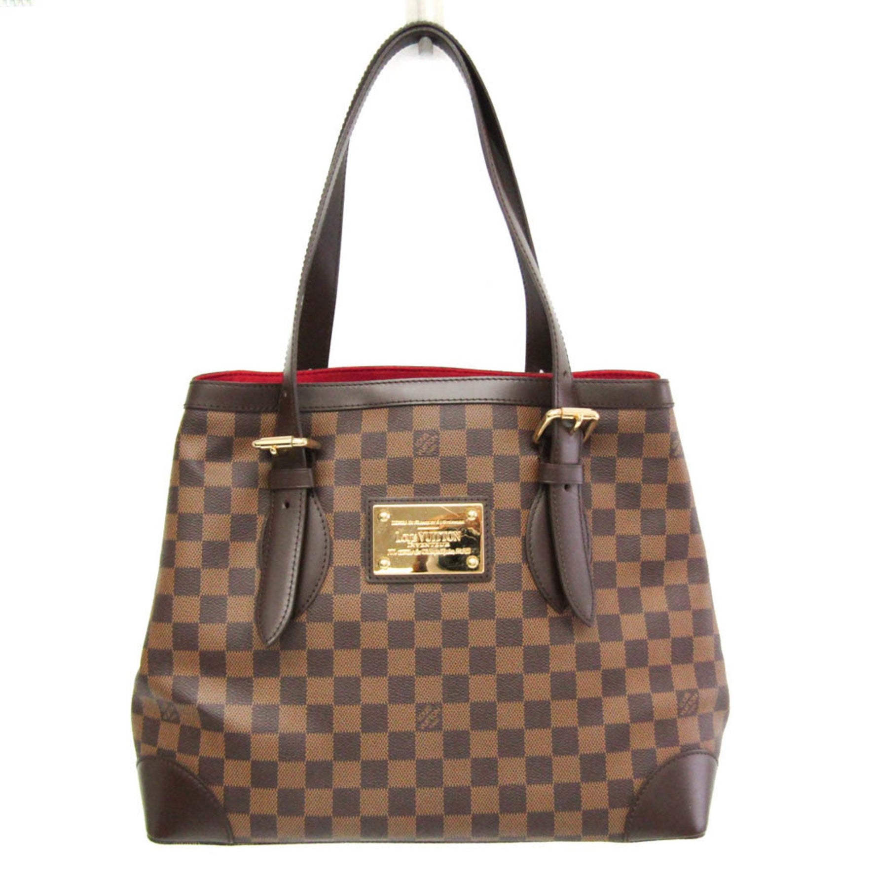 Louis Vuitton Damier Hampstead MM N51204 Women's Shoulder Bag,Tote Bag Brown