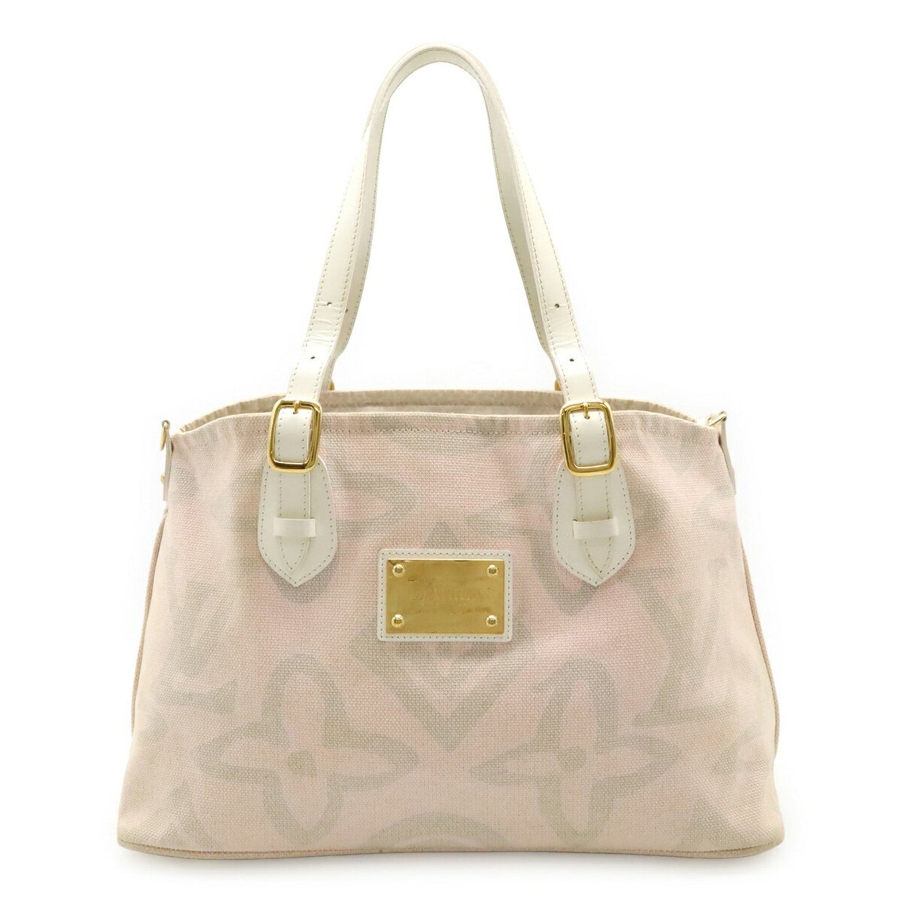 LOUIS VUITTON Cruise Line Taisienne PM Tote Bag Shoulder Pink