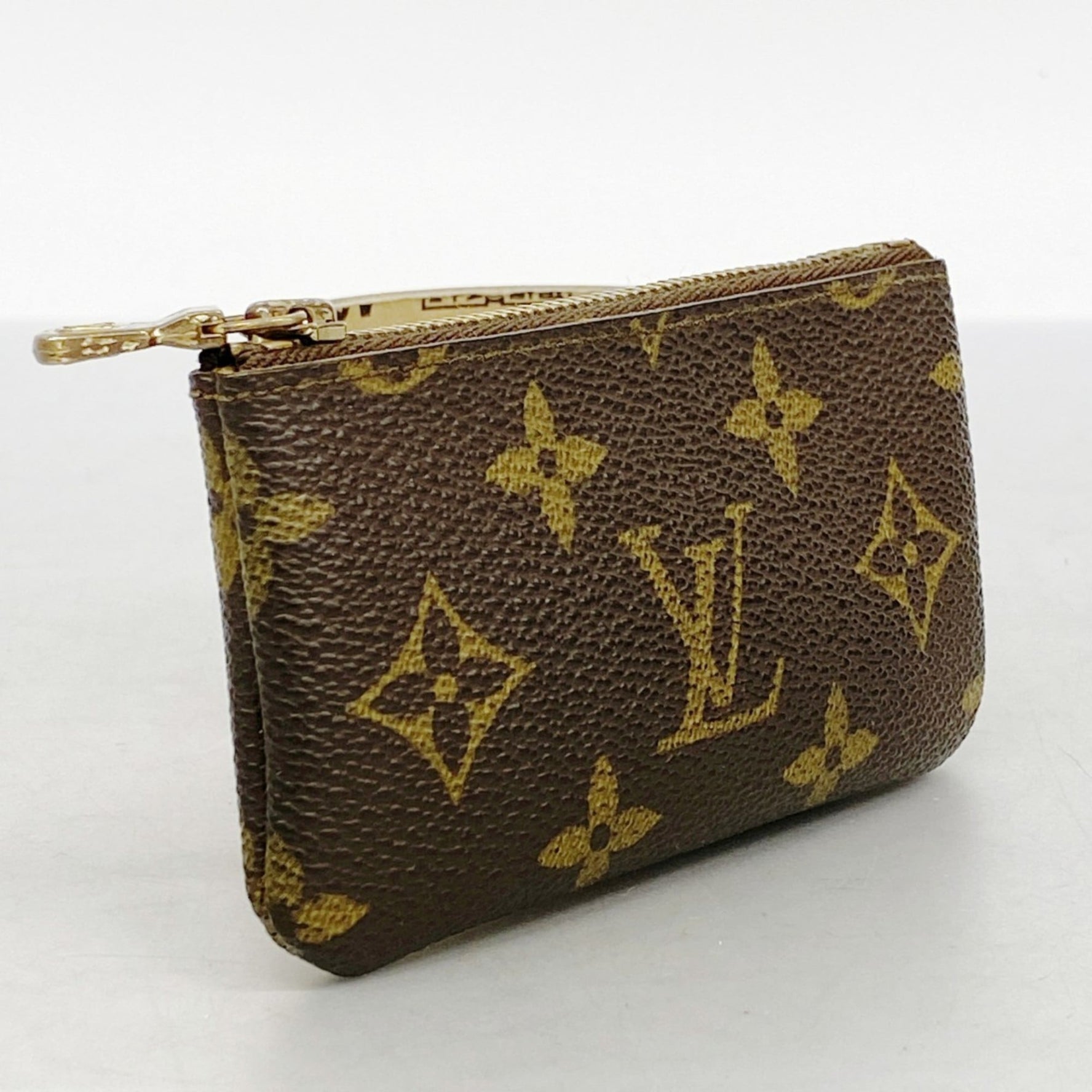 Louis Vuitton Monogram Pochette Cle Wallet/Coin Case Men's/Women's