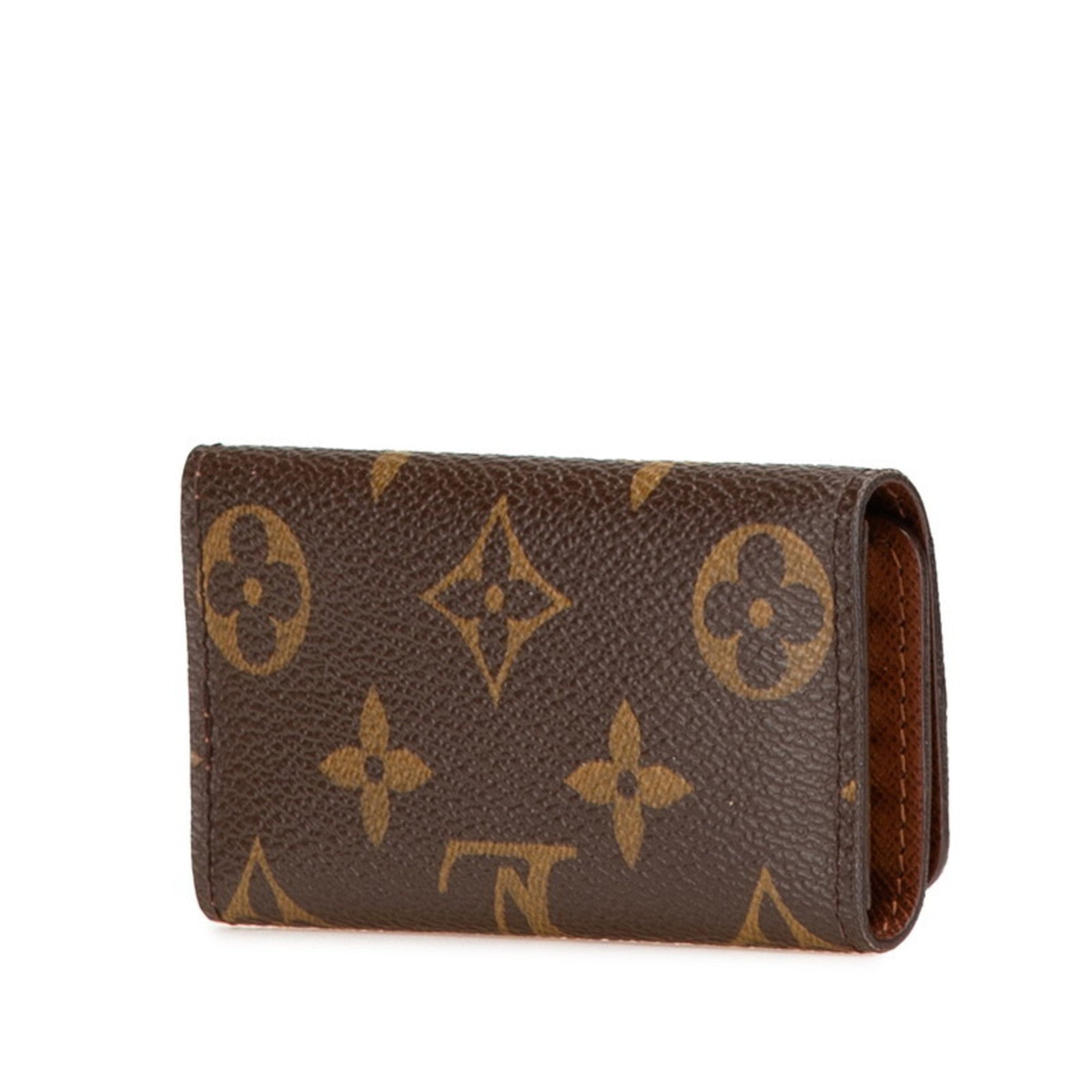 Louis Vuitton Monogram Multicle 4 Key Case PVC Leather