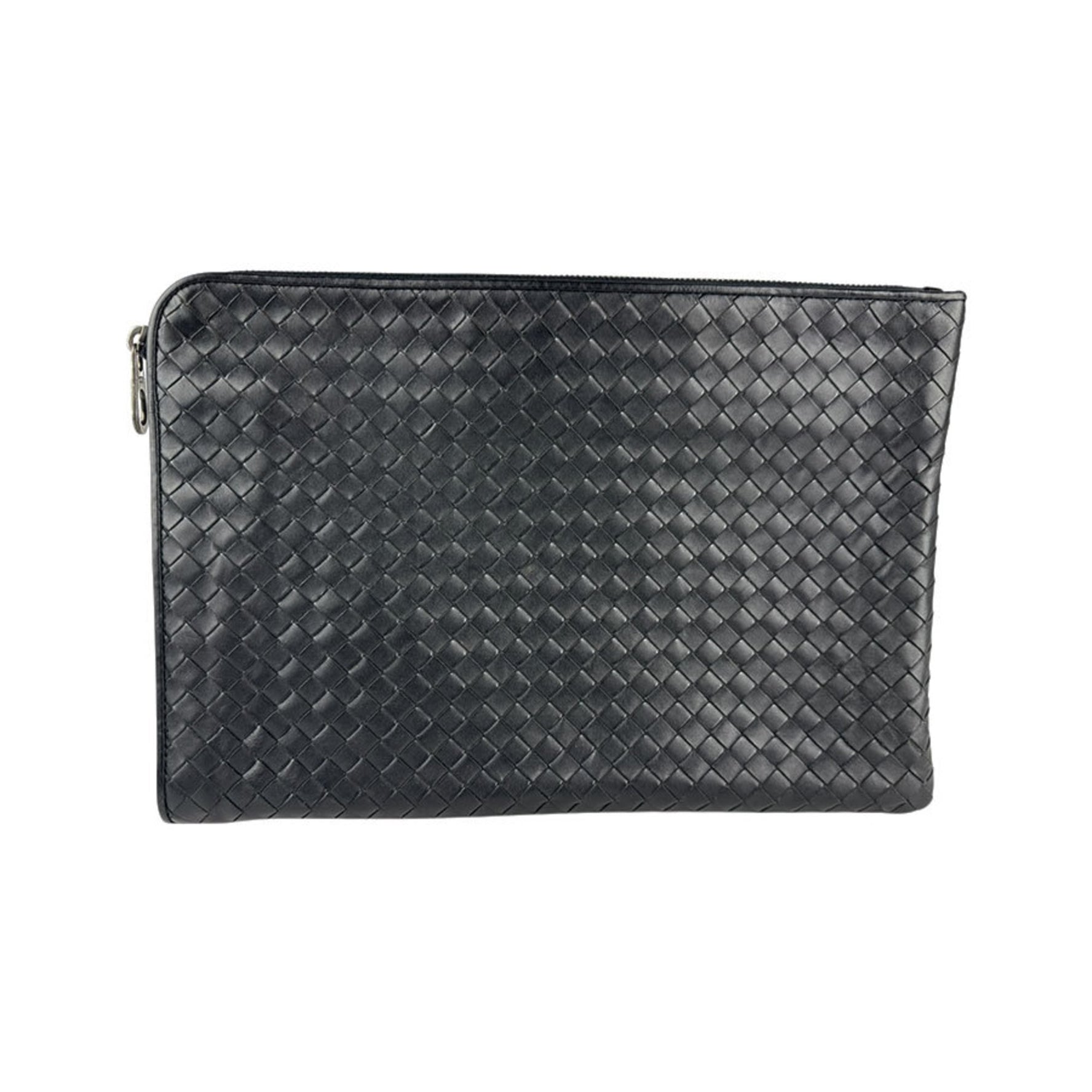 Bottega Veneta Clutch Bag in Intrecciato Leather, Men's