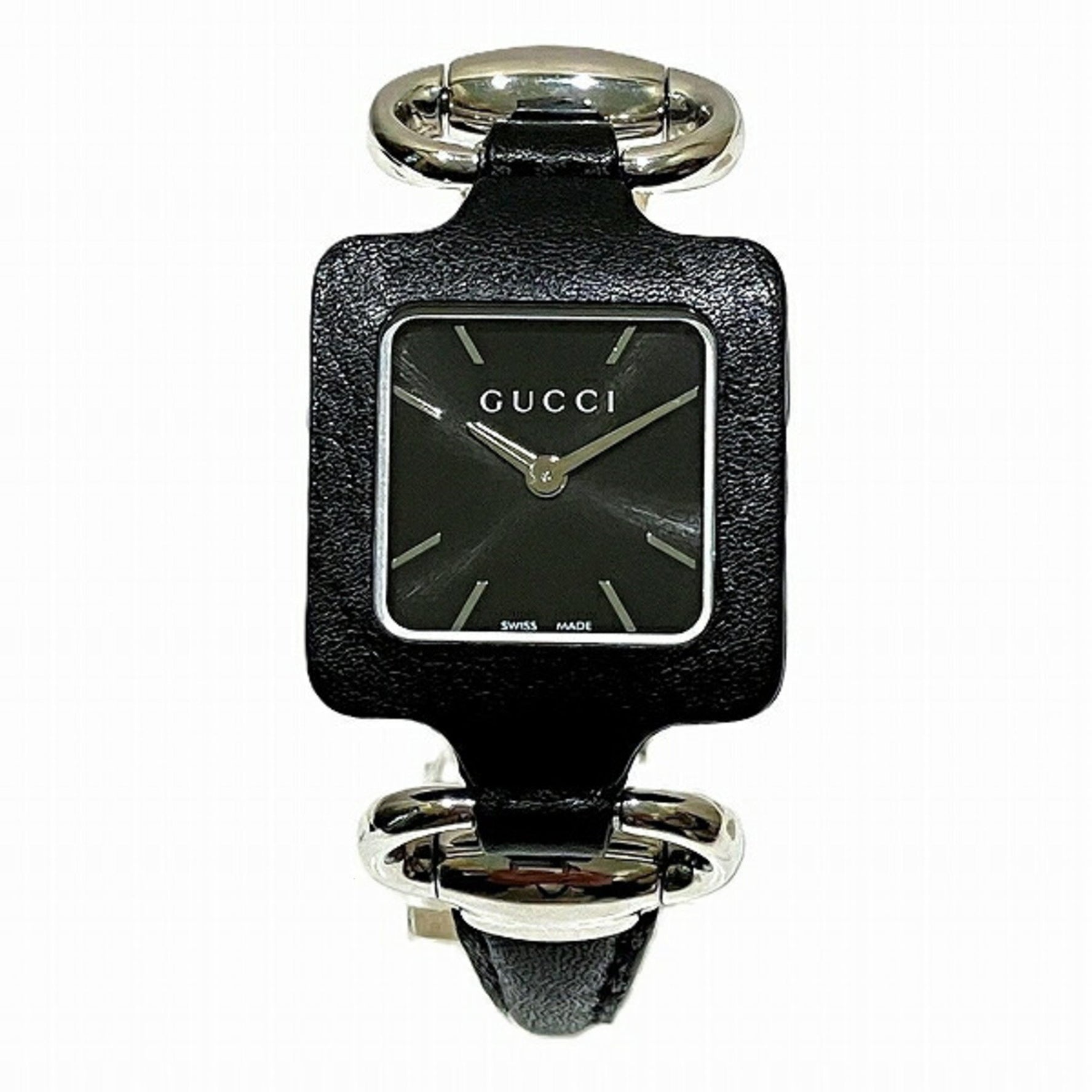 GUCCI 130.5 Black Dial Quartz Watch Women's