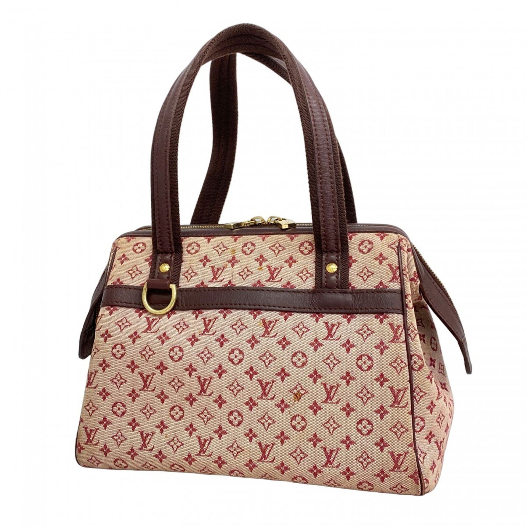 Louis Vuitton Monogram Mini Josephine PM Handbag M92216 Cherry Women's