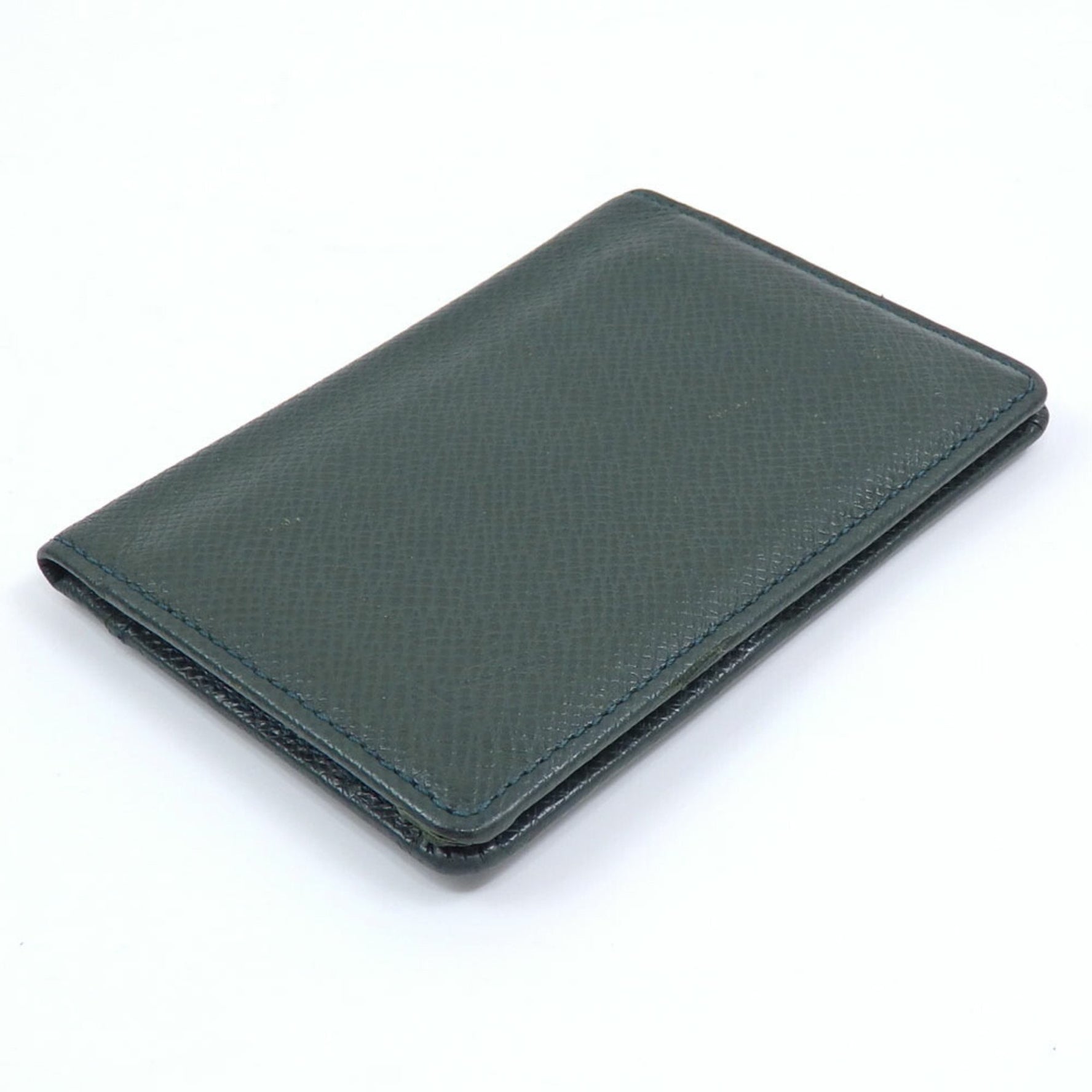 Louis Vuitton Bi-fold Card Case Taiga Organizer de Poche Men's M30514 Episea Green