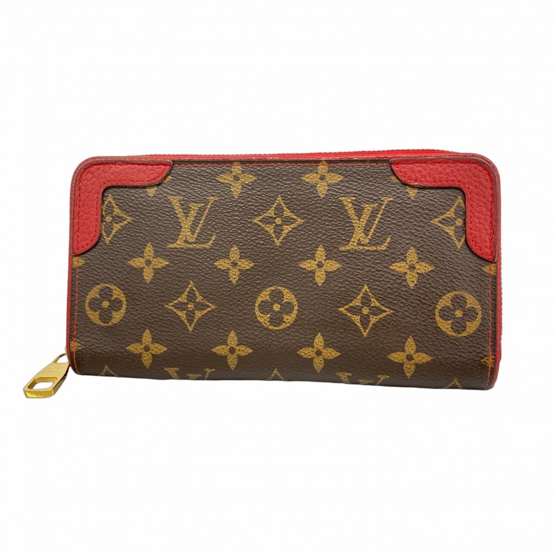Louis Vuitton Monogram Retiro Zippy Wallet