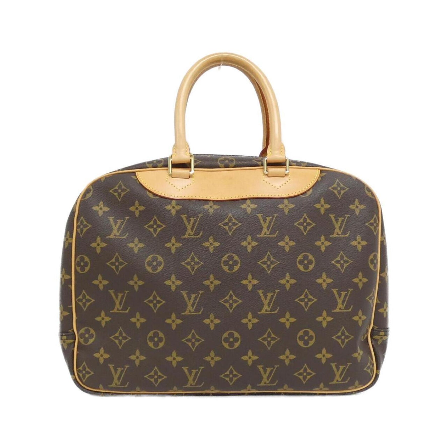 Louis Vuitton Monogram Bowling Vanity Handbag