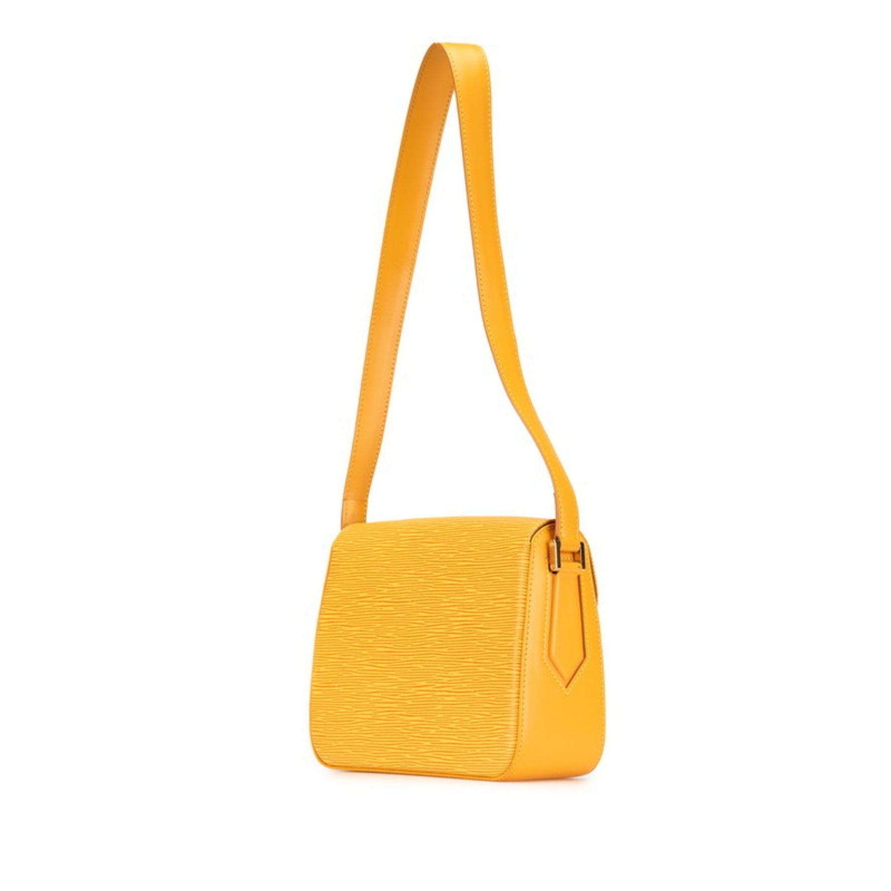 Louis Vuitton Epi Bussi Shoulder Bag M52209 Tassili Yellow Leather Women's LOUIS VUITTON