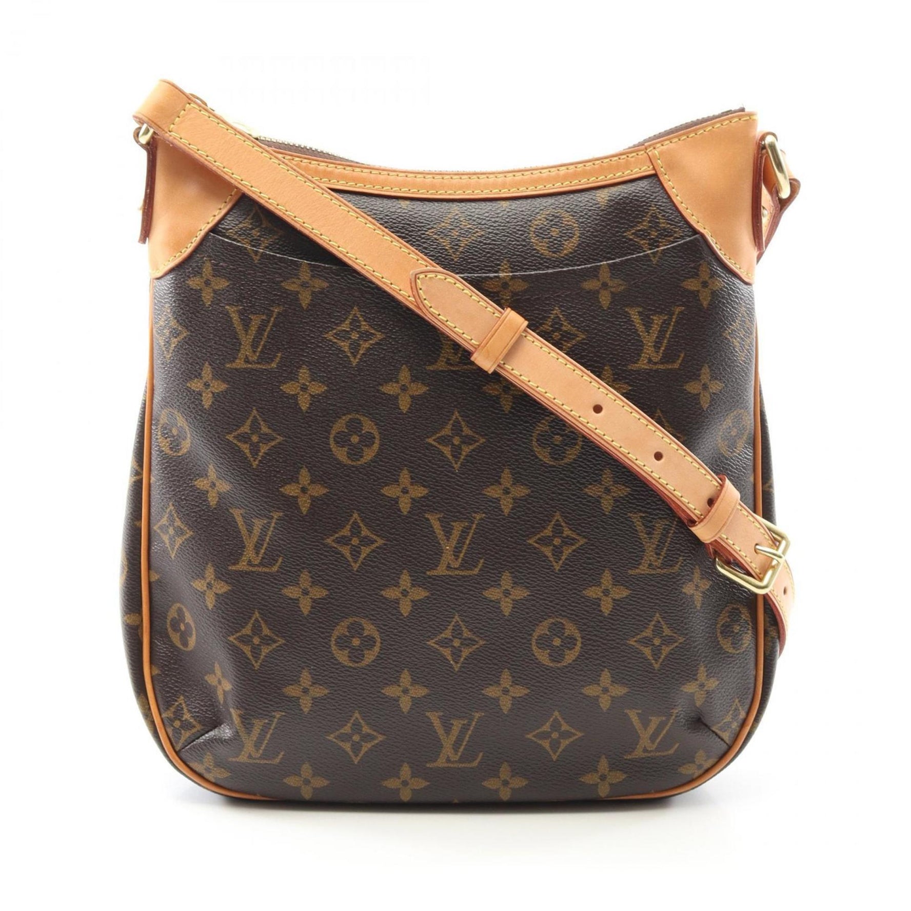 Louis Vuitton Odeon PM Monogram Shoulder Bag Coated Canvas Leather