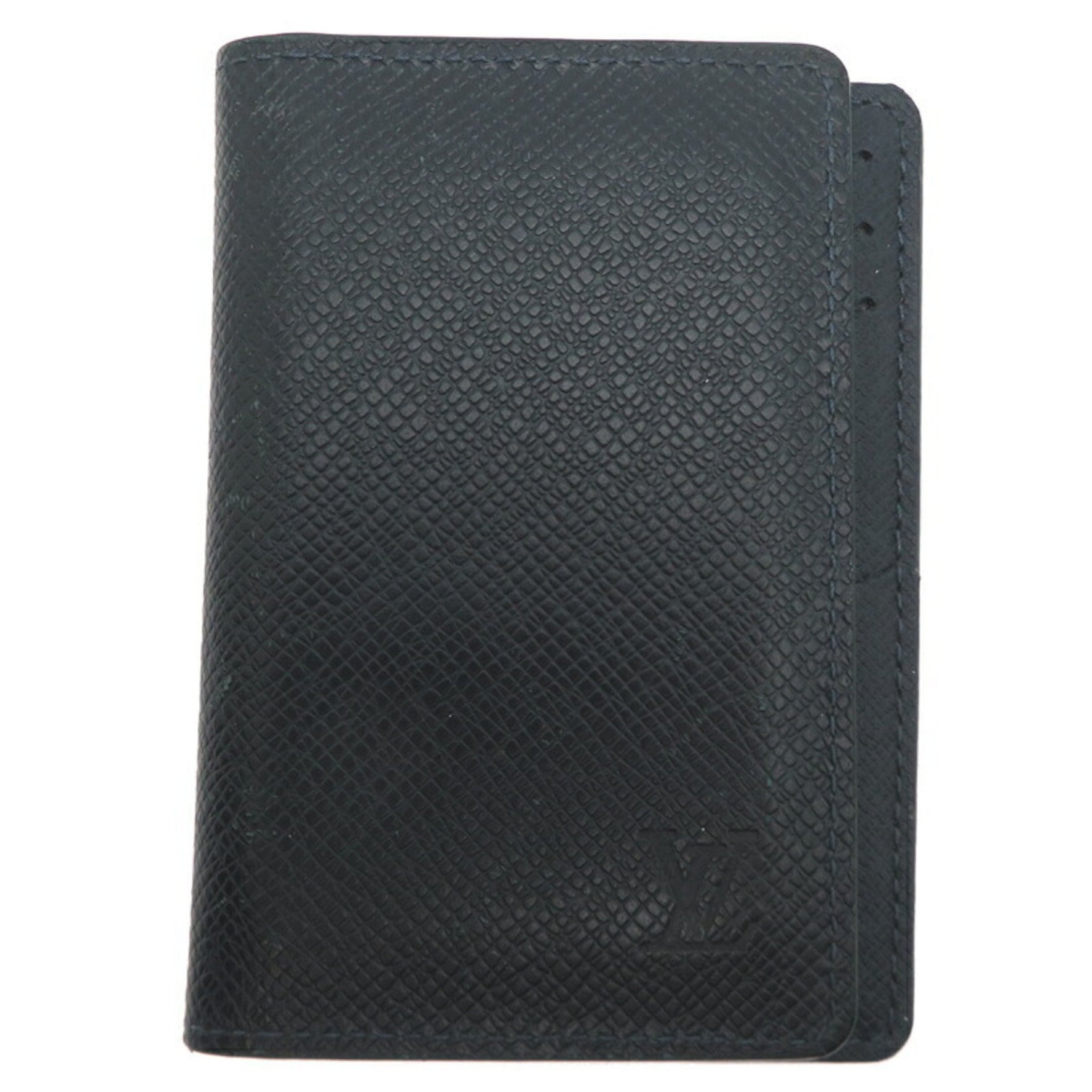 Louis Vuitton Organizer de Poche Card Case Taiga Blue Marine