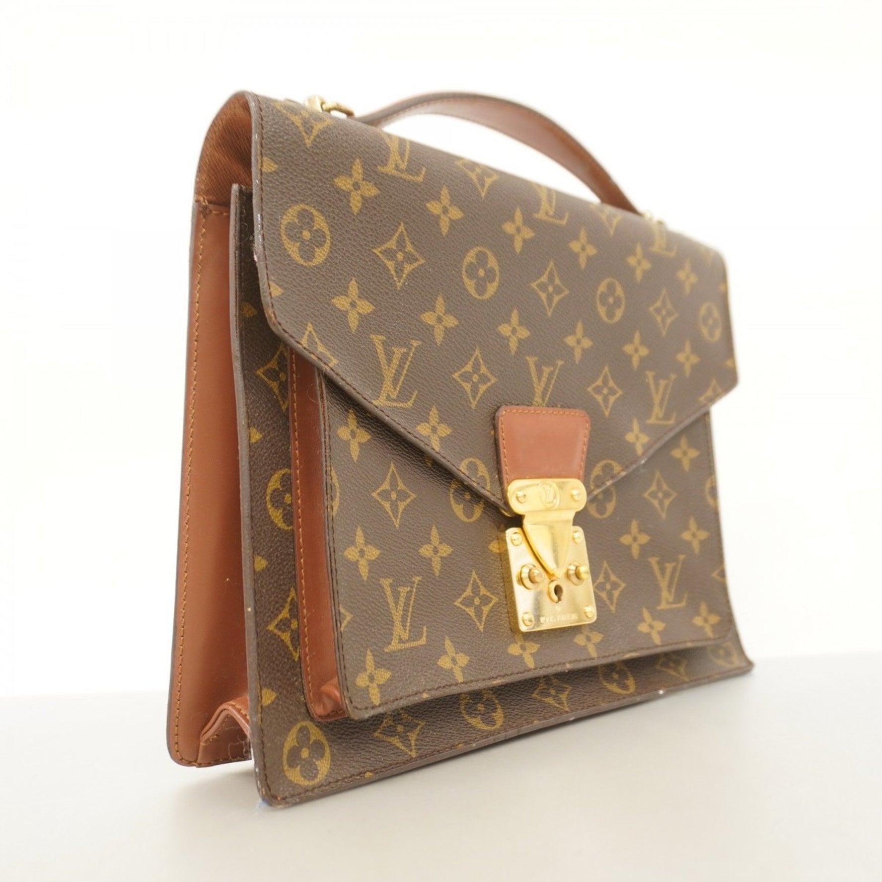 Louis Vuitton Monogram Monceau 28 Handbag