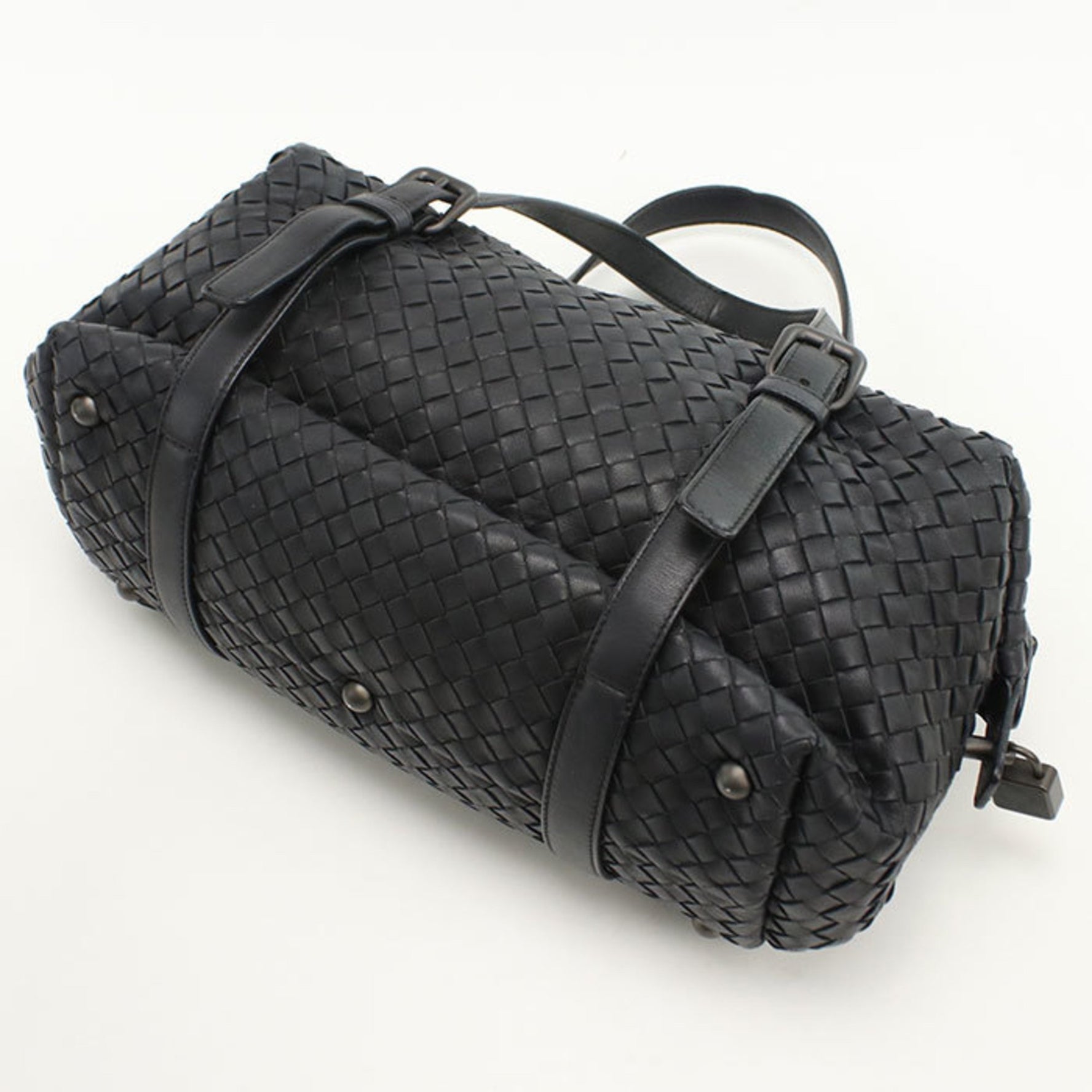 BOTTEGA VENETA Bottega Veneta Mini Boston Bag Intrecciato