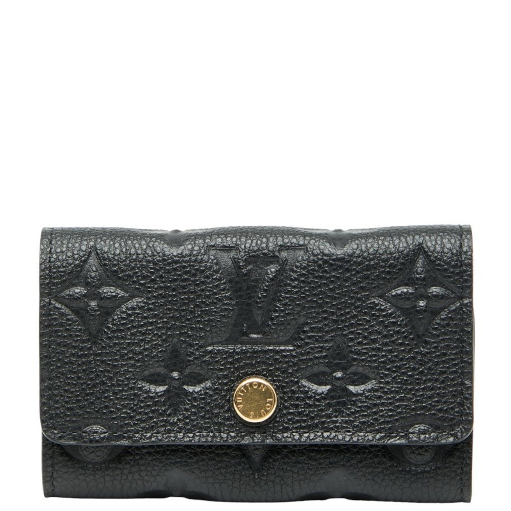 Louis Vuitton Monogram Empreinte Multicle 6 Key Case Noir Black Leather LOUIS VUITTON