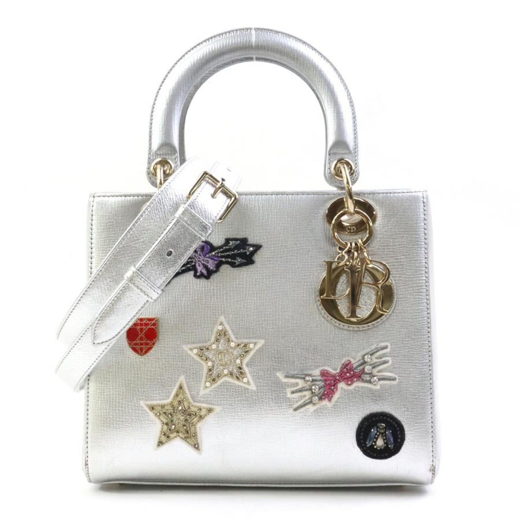 Christian Dior handbag shoulder bag Lady leather