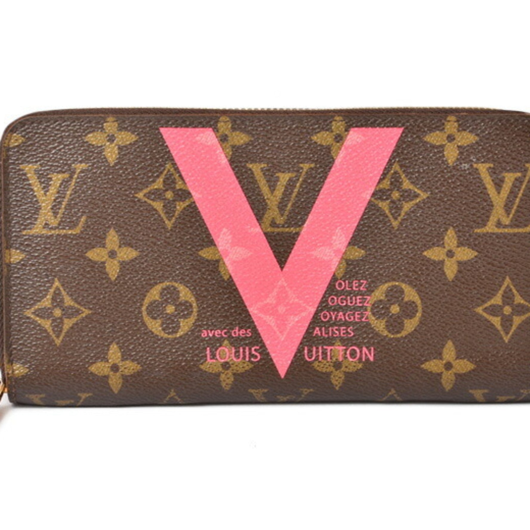 Louis Vuitton Long Wallet Zippy Monogram