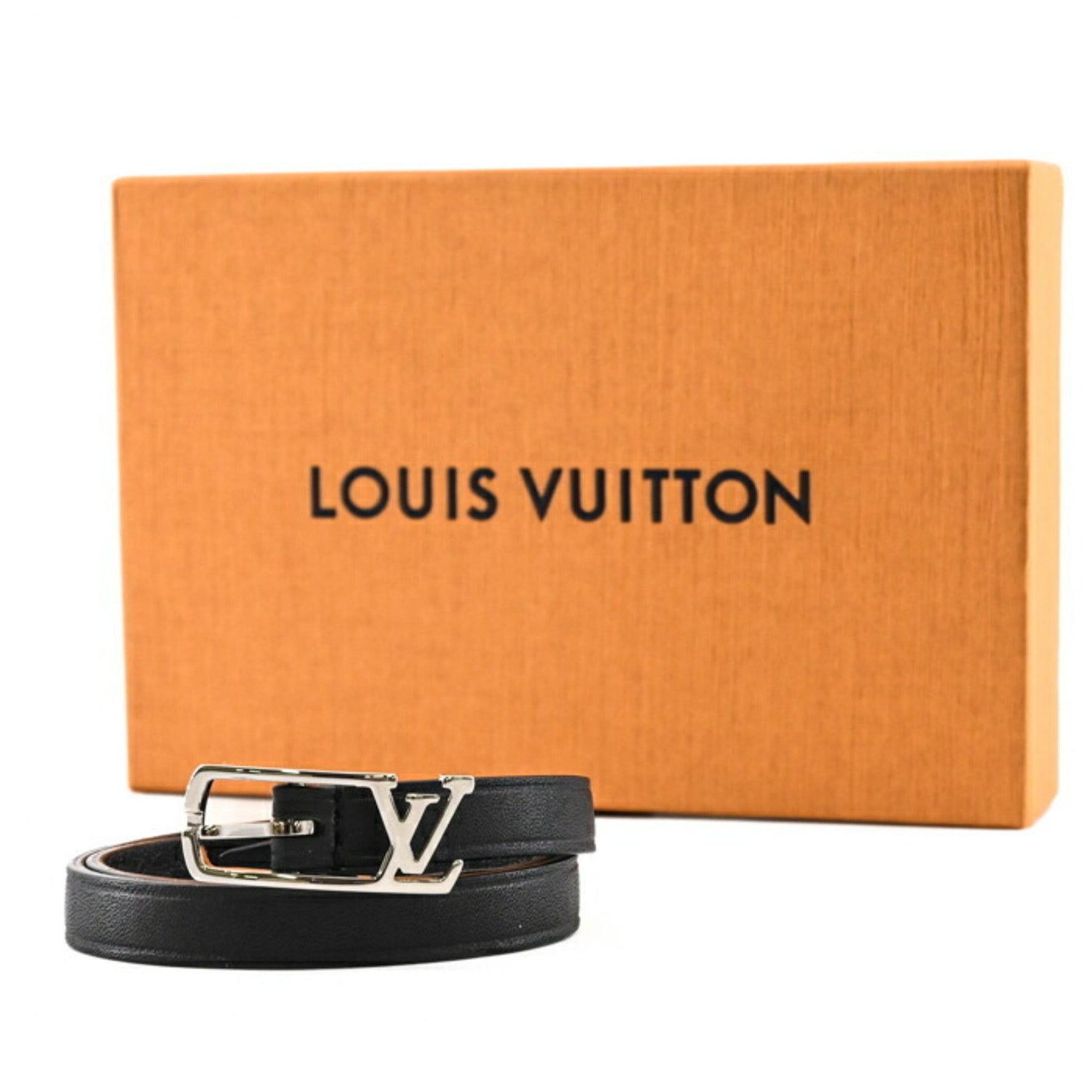 LOUIS VUITTON M6257 Neogram Leather Bracelet in Black #19 LV