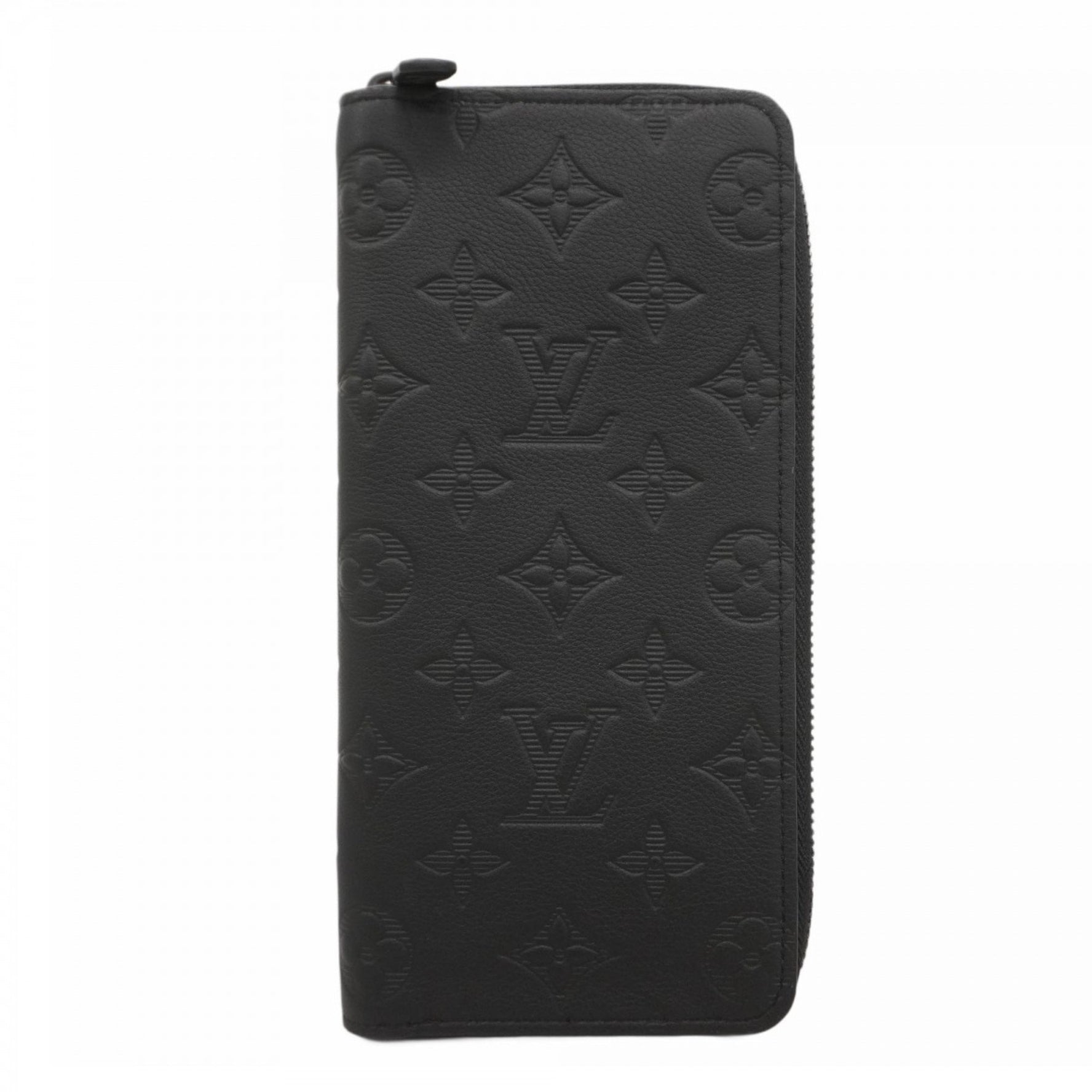 Louis Vuitton Monogram Shadow Zippy Wallet Vertical Long