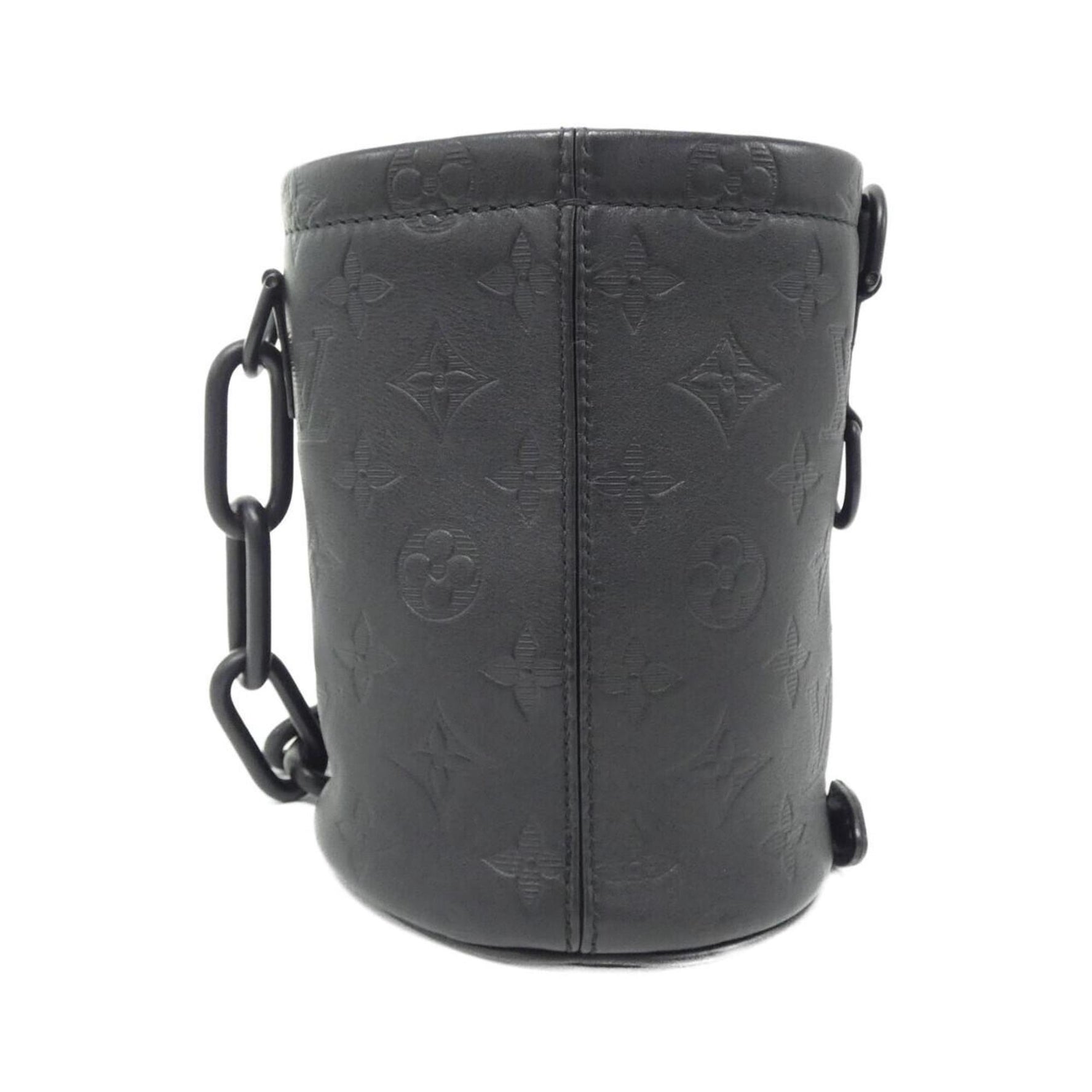 Louis Vuitton Monogram Shadow Chalk Nano Bag Shoulder