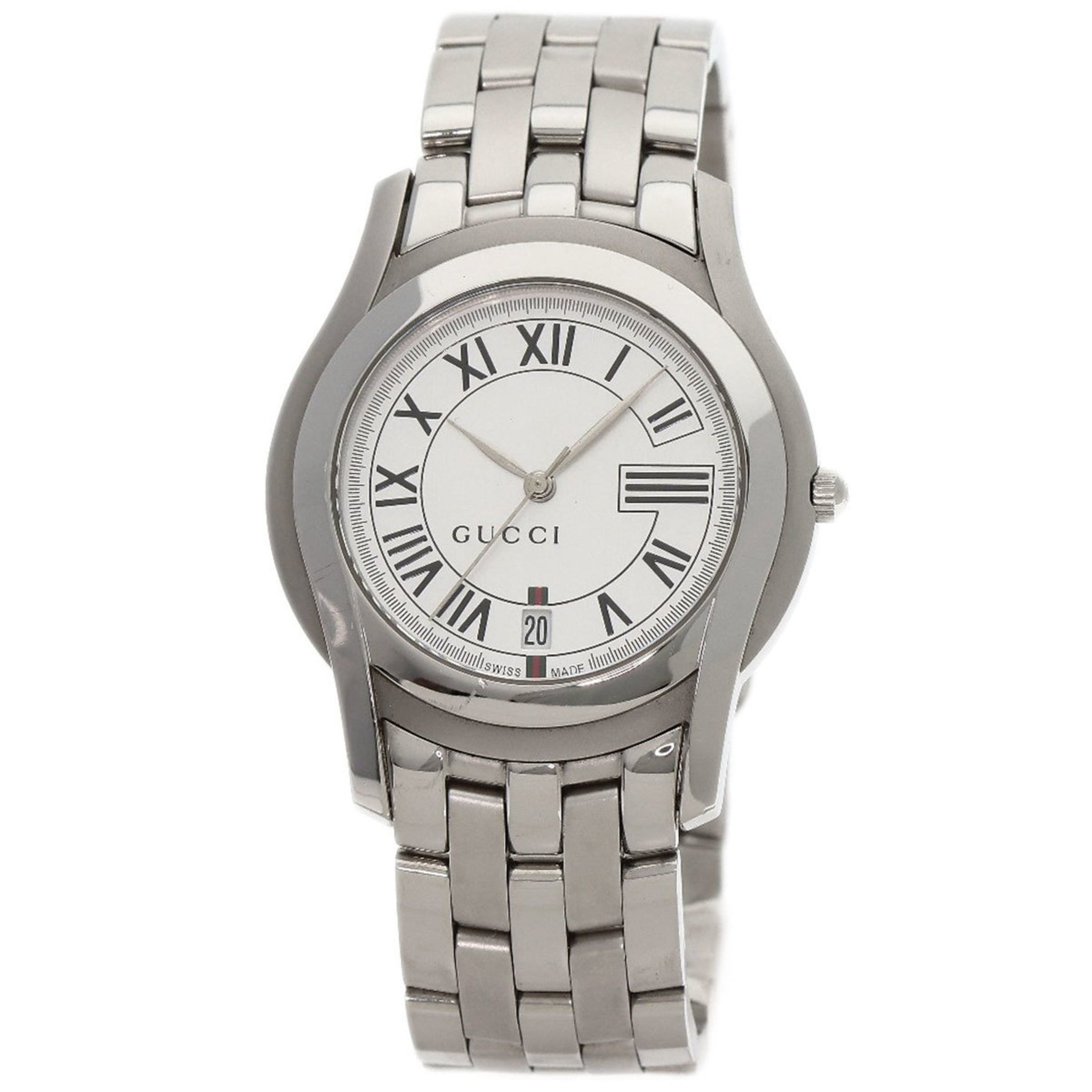 Gucci 5500M Watch Stainless Steel SS Men's GUCCI
