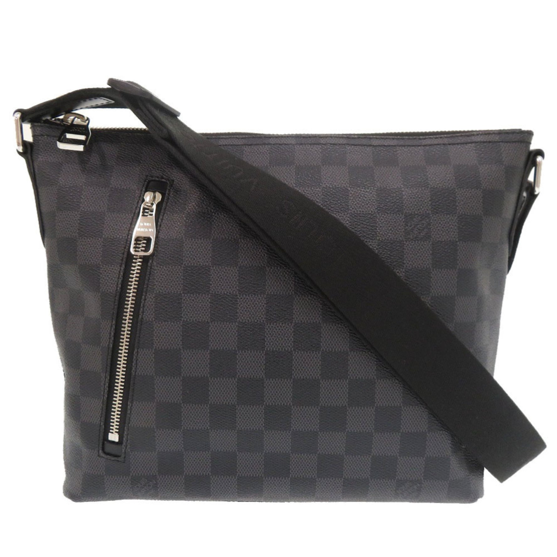 Louis Vuitton Damier Graphite Mick PM Shoulder Bag 0502 LOUIS VUITTON