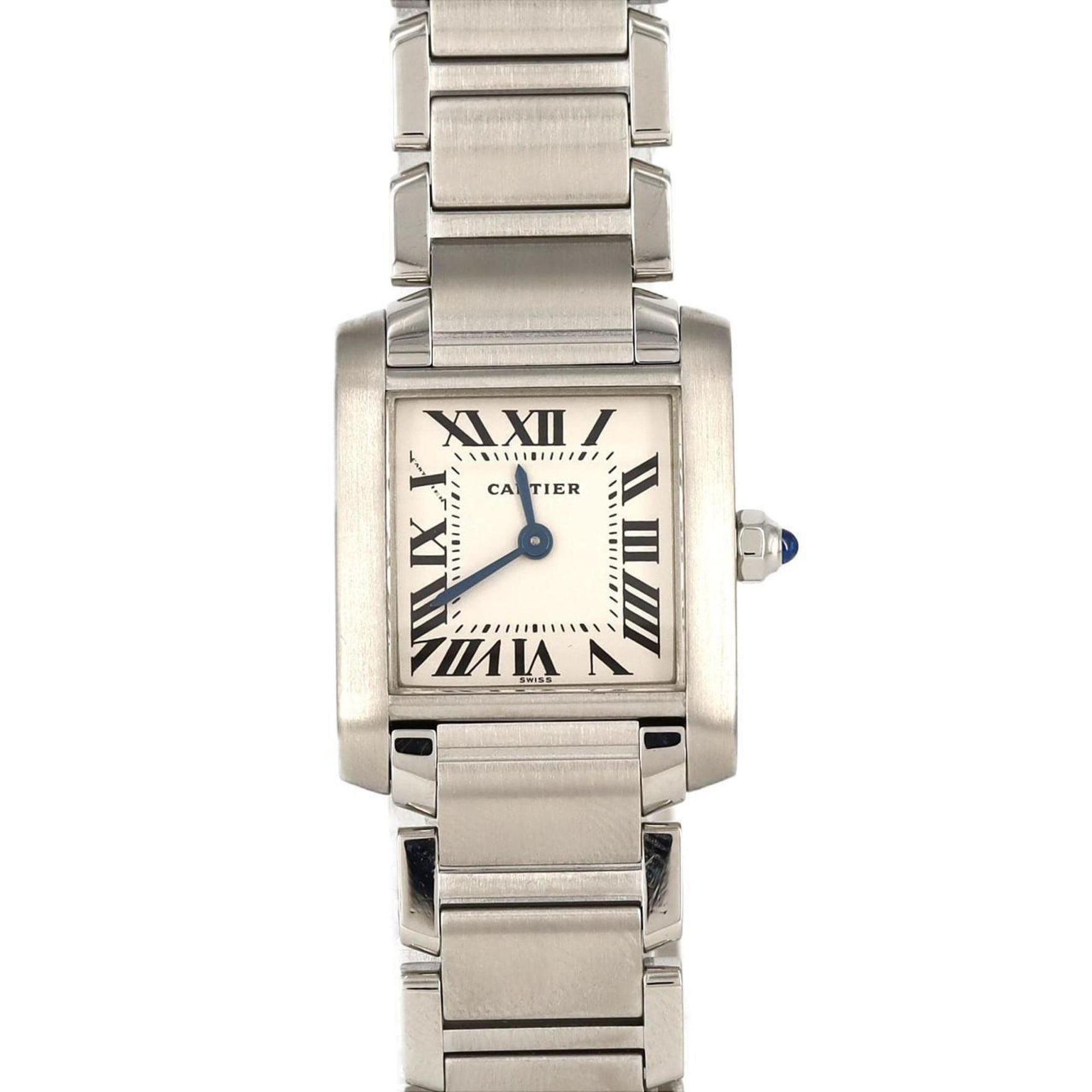Cartier Tank Francaise SM W51008Q3 SS Wristwatch Quartz