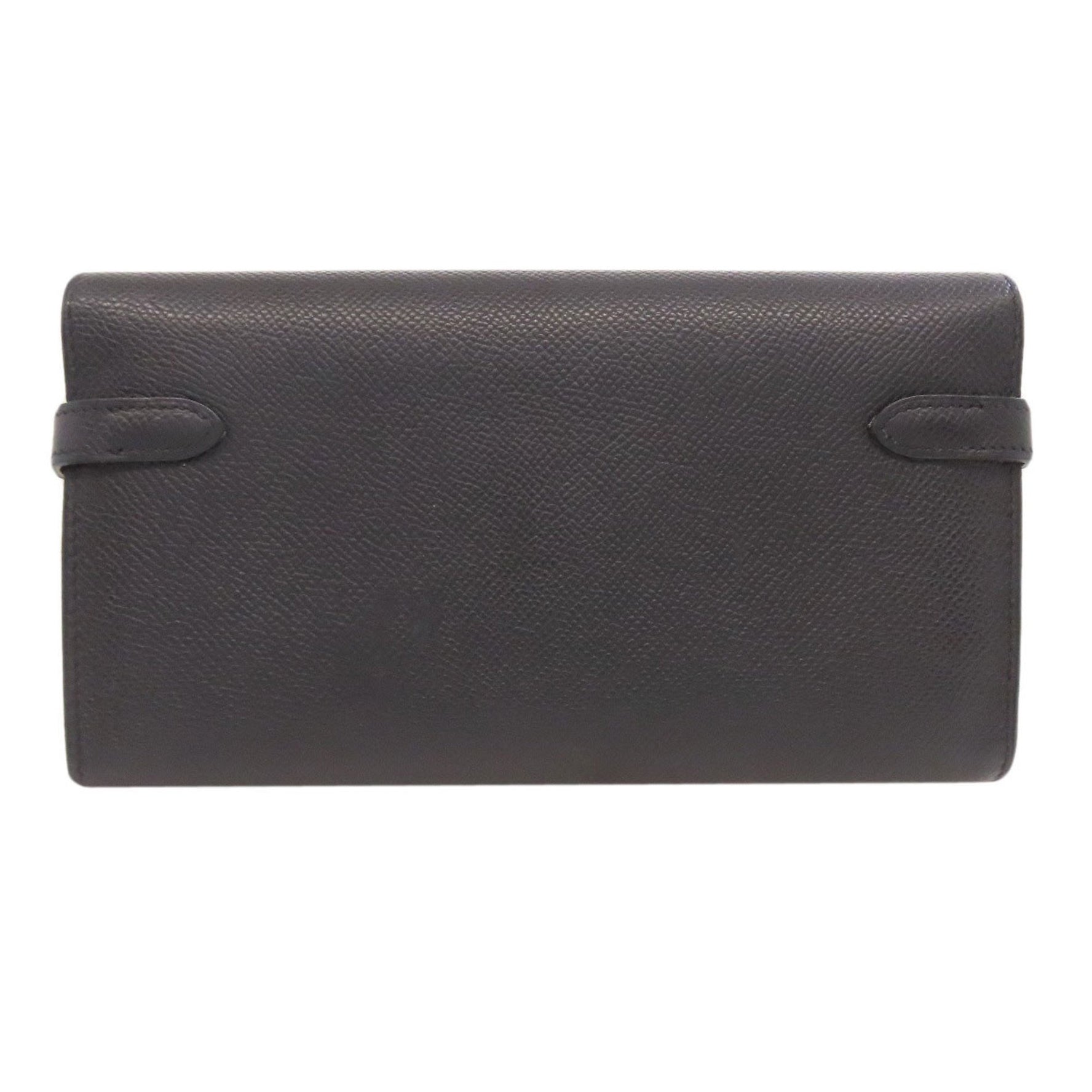 Hermes Hermès Kelly Wallet Long Silver Hardware Epson