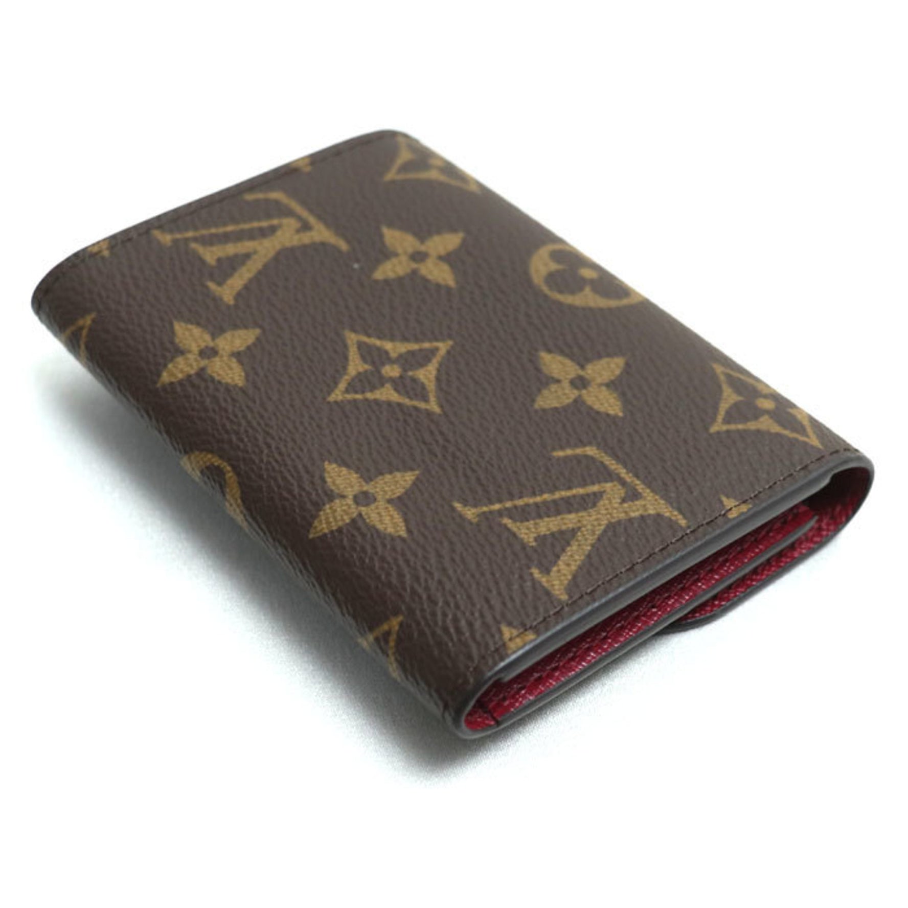 Louis Vuitton Portemonne Rosari Bi-fold Wallet Monogram Fuchsia