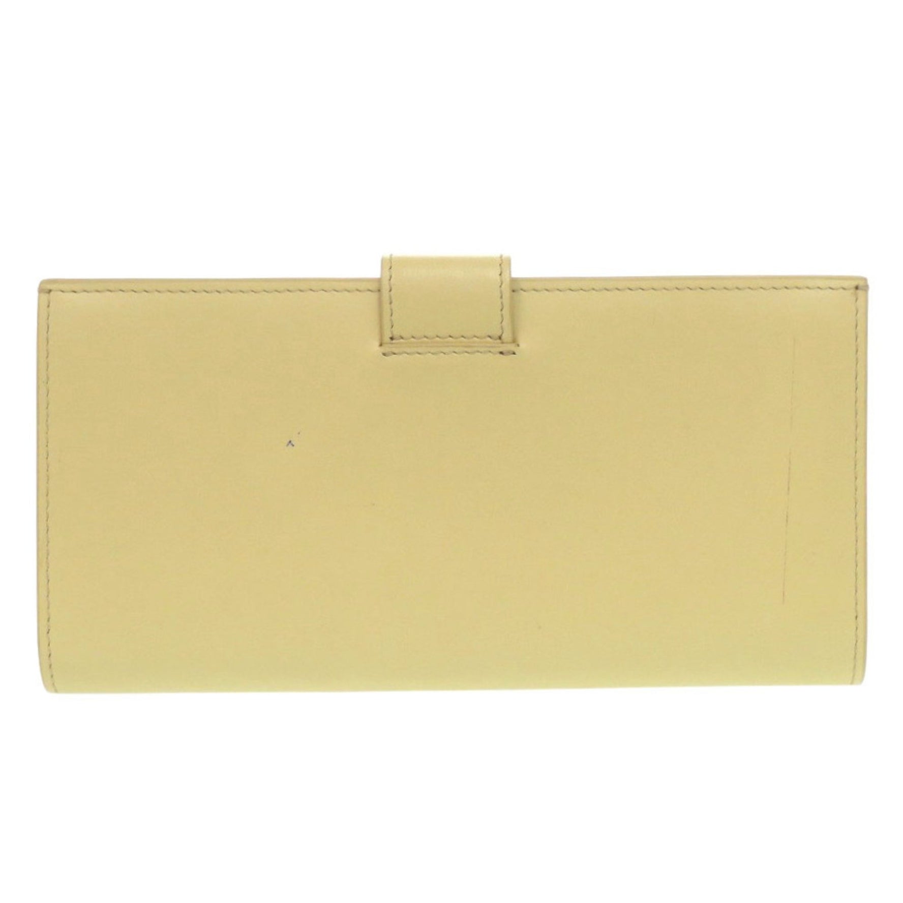 Prada Triangle Logo Leather Long Wallet 0615