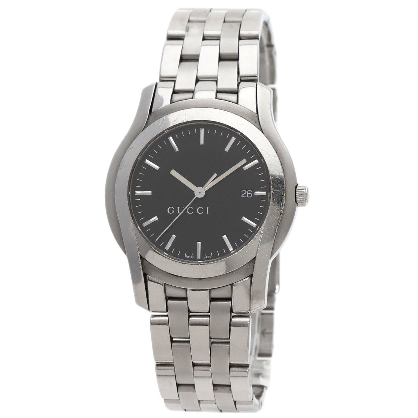 Gucci 5500XL Watch Stainless Steel SS Men's GUCCI