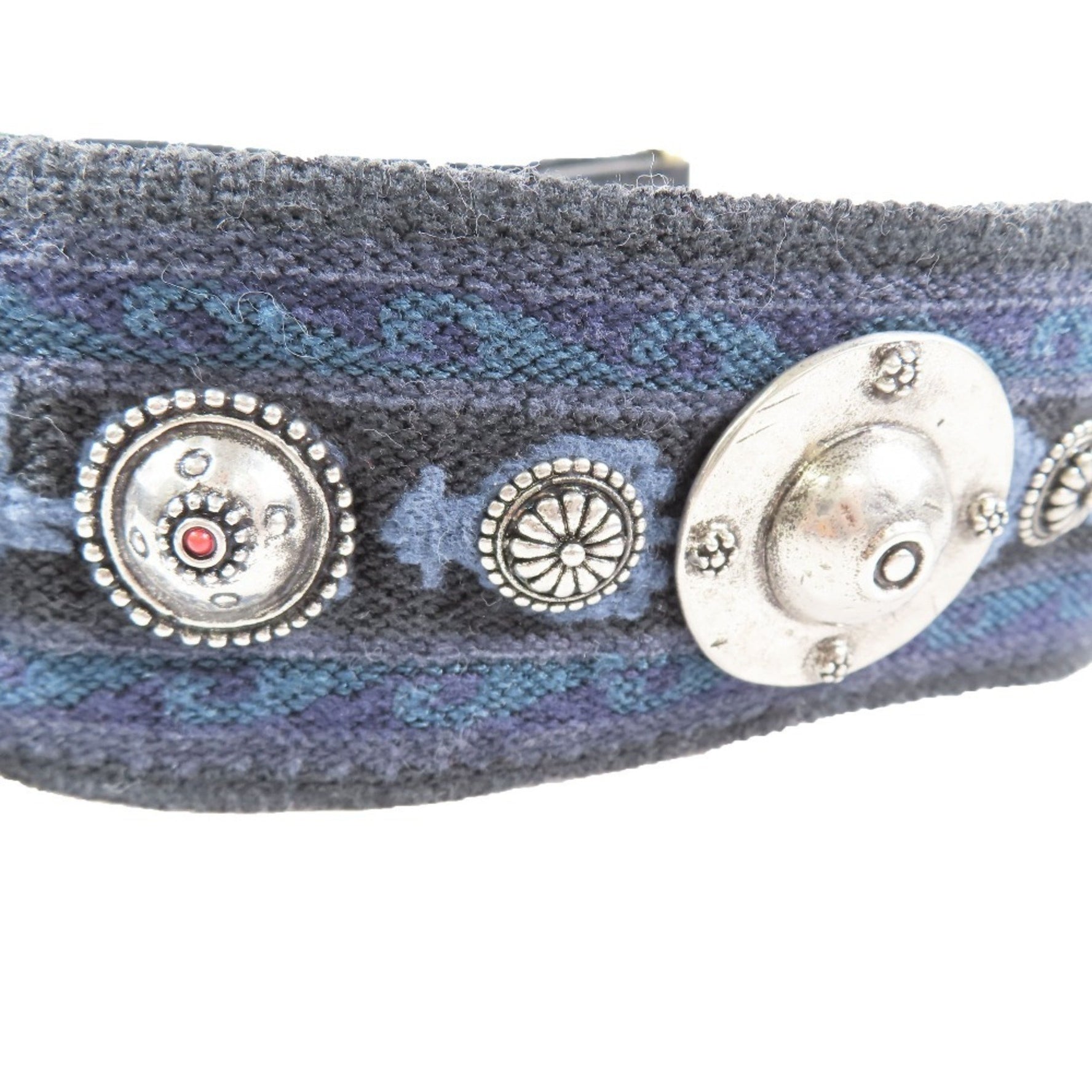 Christian Dior Shoulder Strap Concho Medallion Embroidered Accessory for Bags