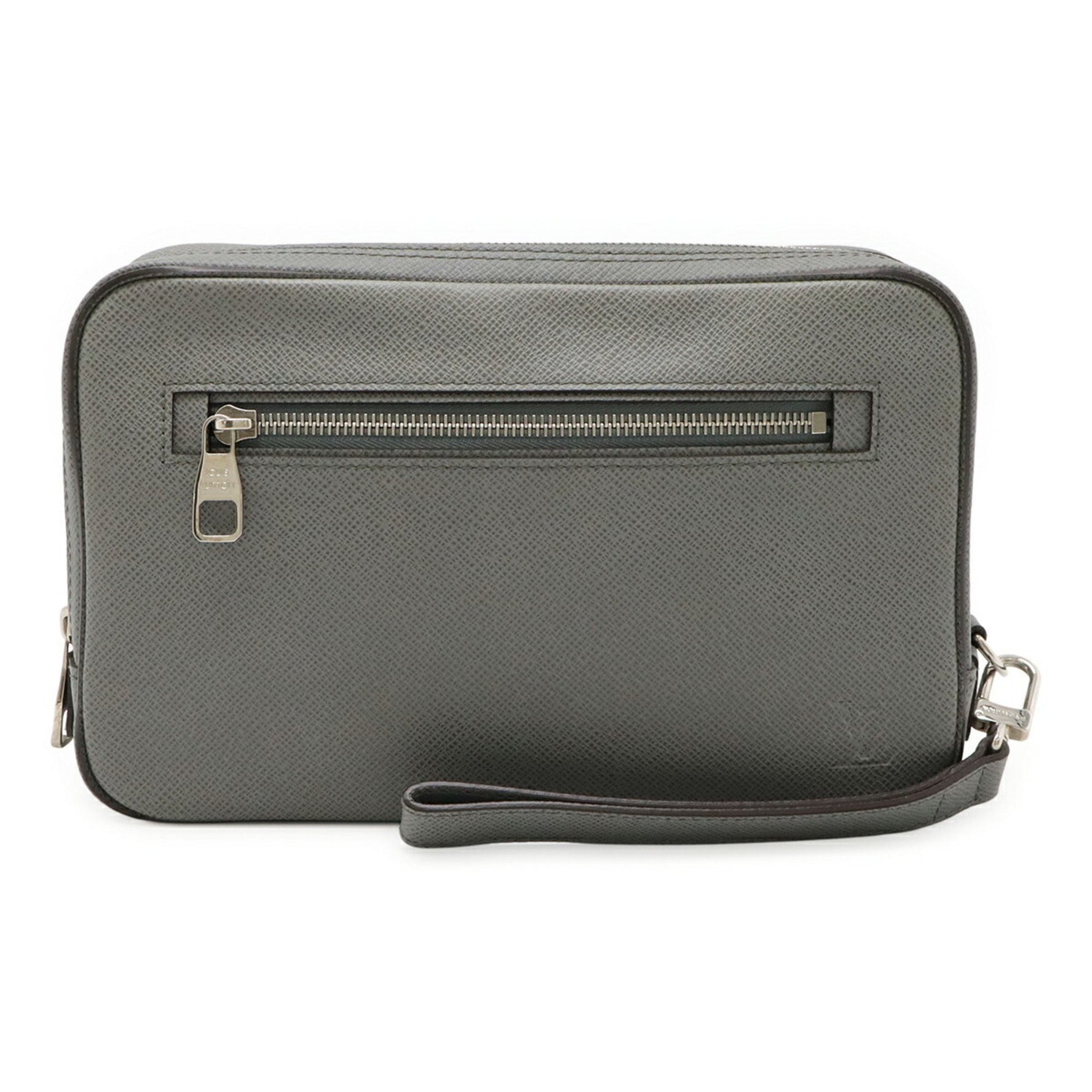 Louis Vuitton Taiga Neo Pavel Second Bag/Clutch Bag in Glacier Gray Leather