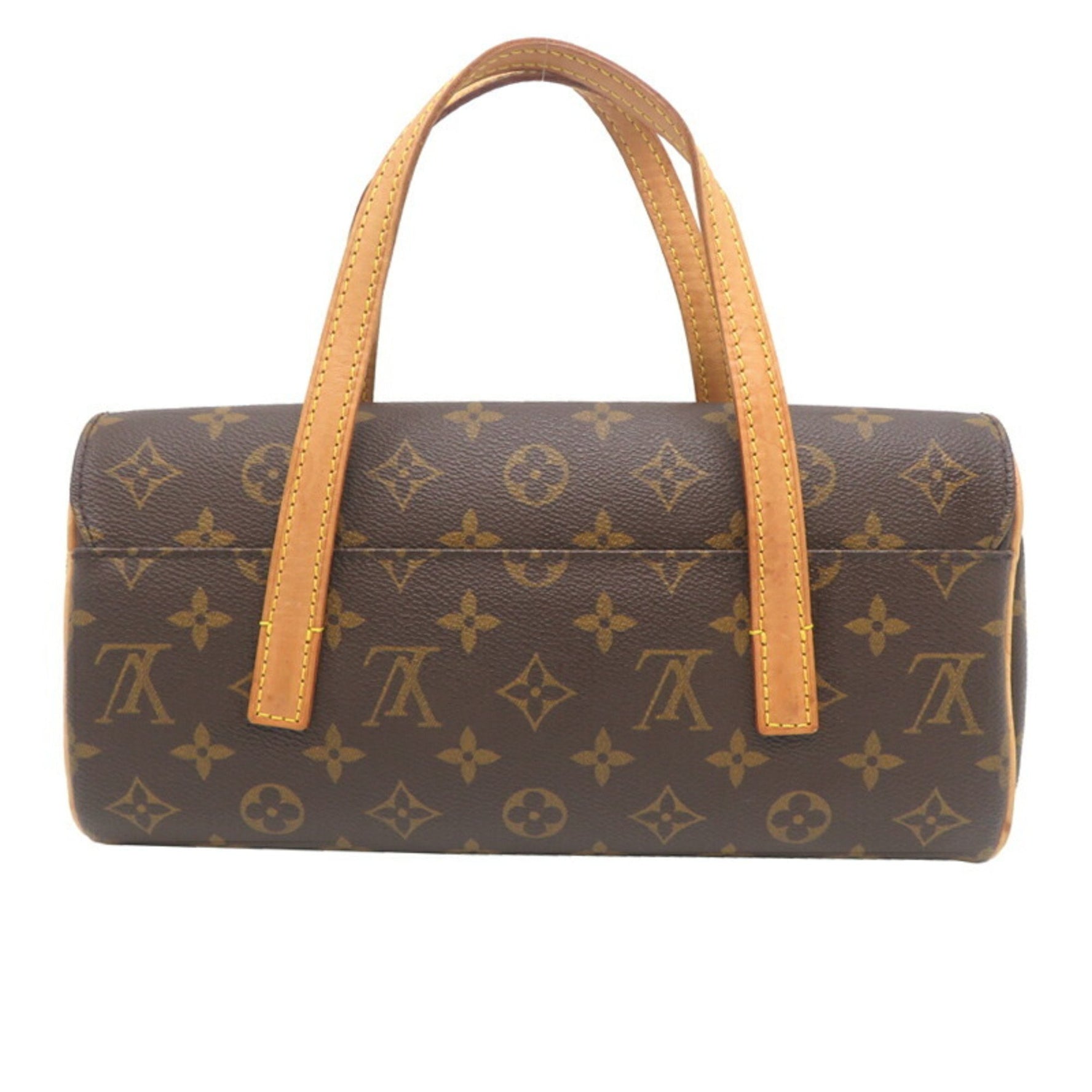 Louis Vuitton Sonatine Handbag Monogram Brown