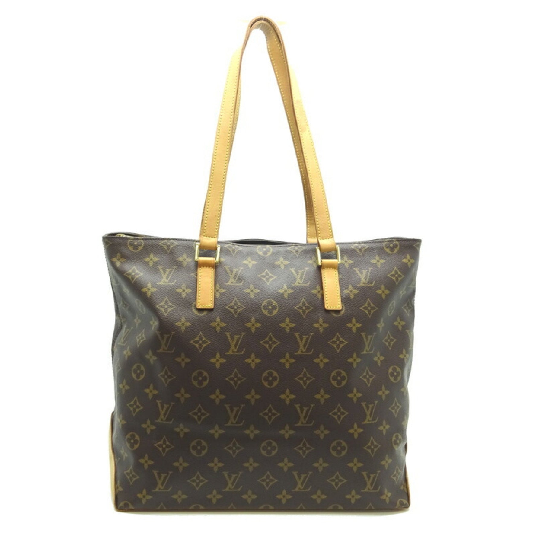 Louis Vuitton Cabas Mezzo Tote Bag Monogram Brown