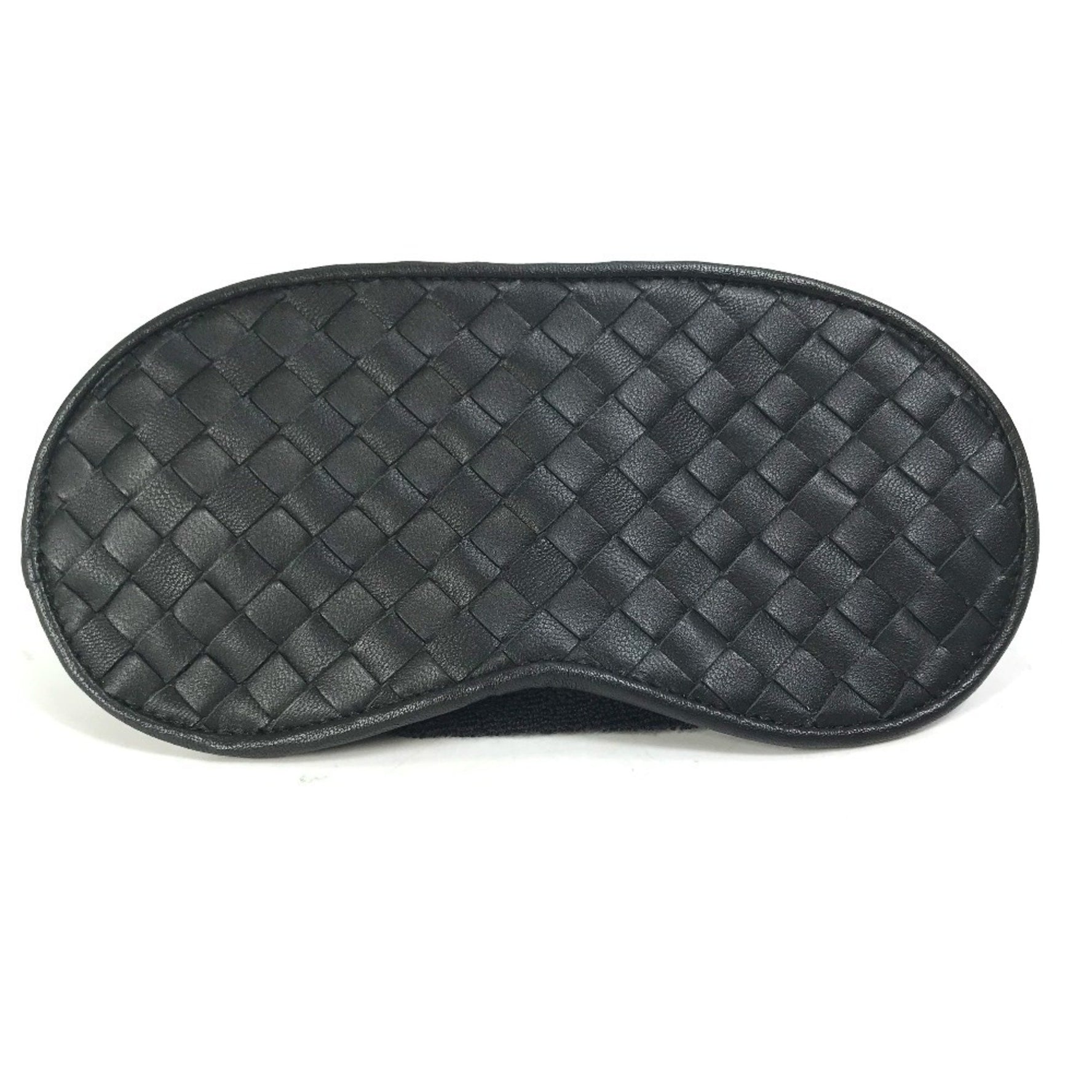 BOTTEGA VENETA Bottega Veneta Night Goods Sleep Intrecciato Eye Mask Leather Men's