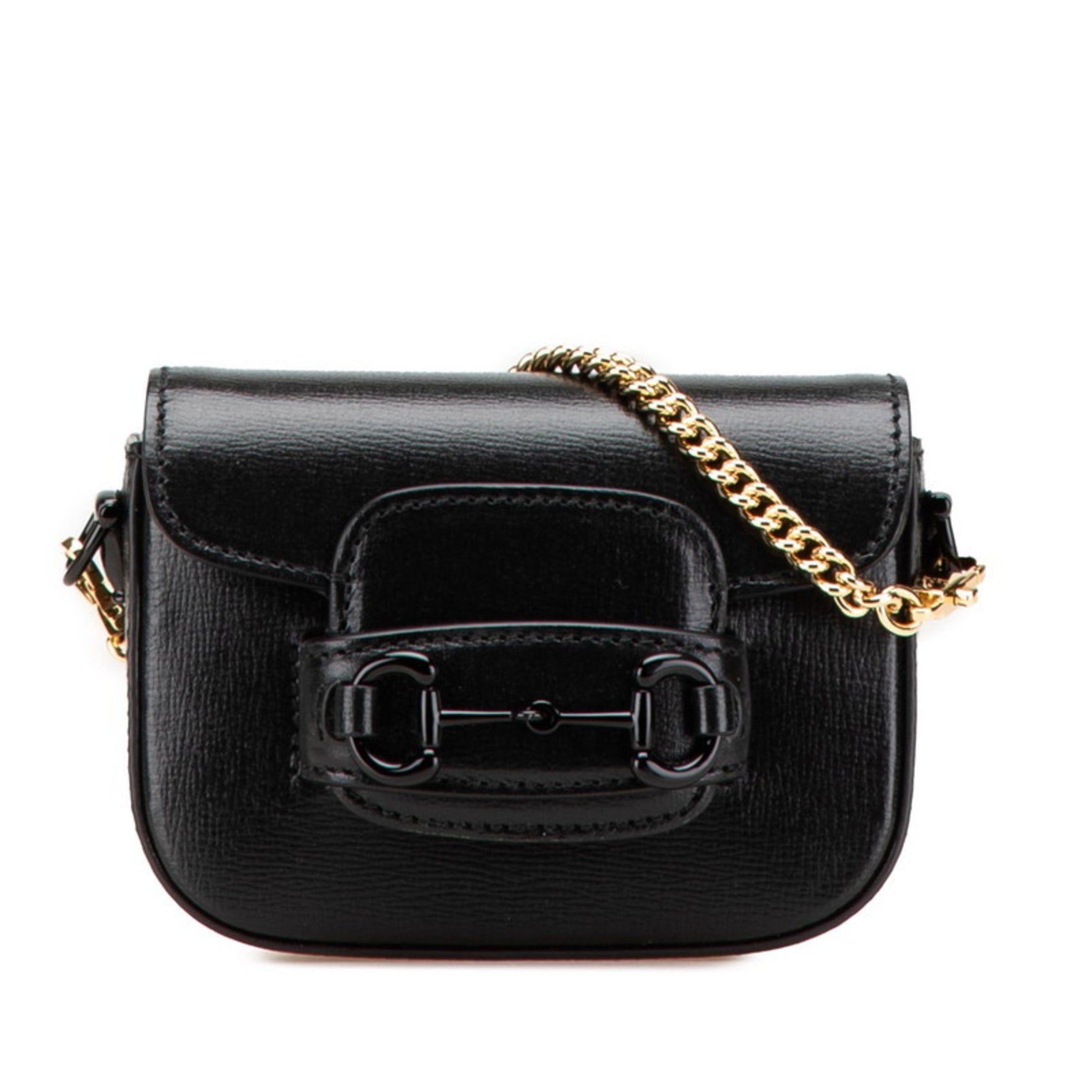 Gucci Mini Horsebit Shoulder Bag Leather