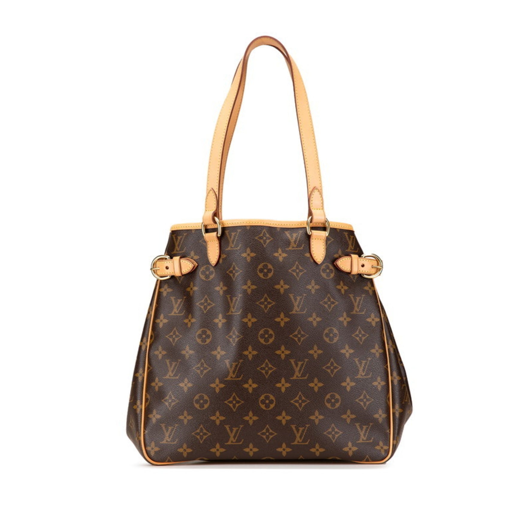 Louis Vuitton Monogram Batignolles Vertical Tote Bag Shoulder M51153 Brown PVC Leather Women's LOUIS VUITTON