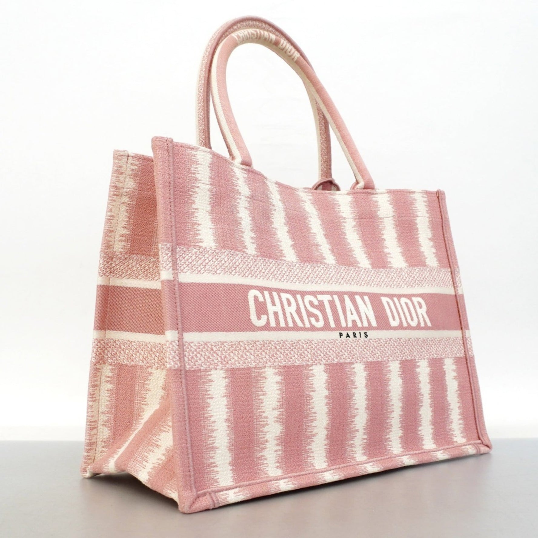 Christian Dior Book Tote Canvas Bag