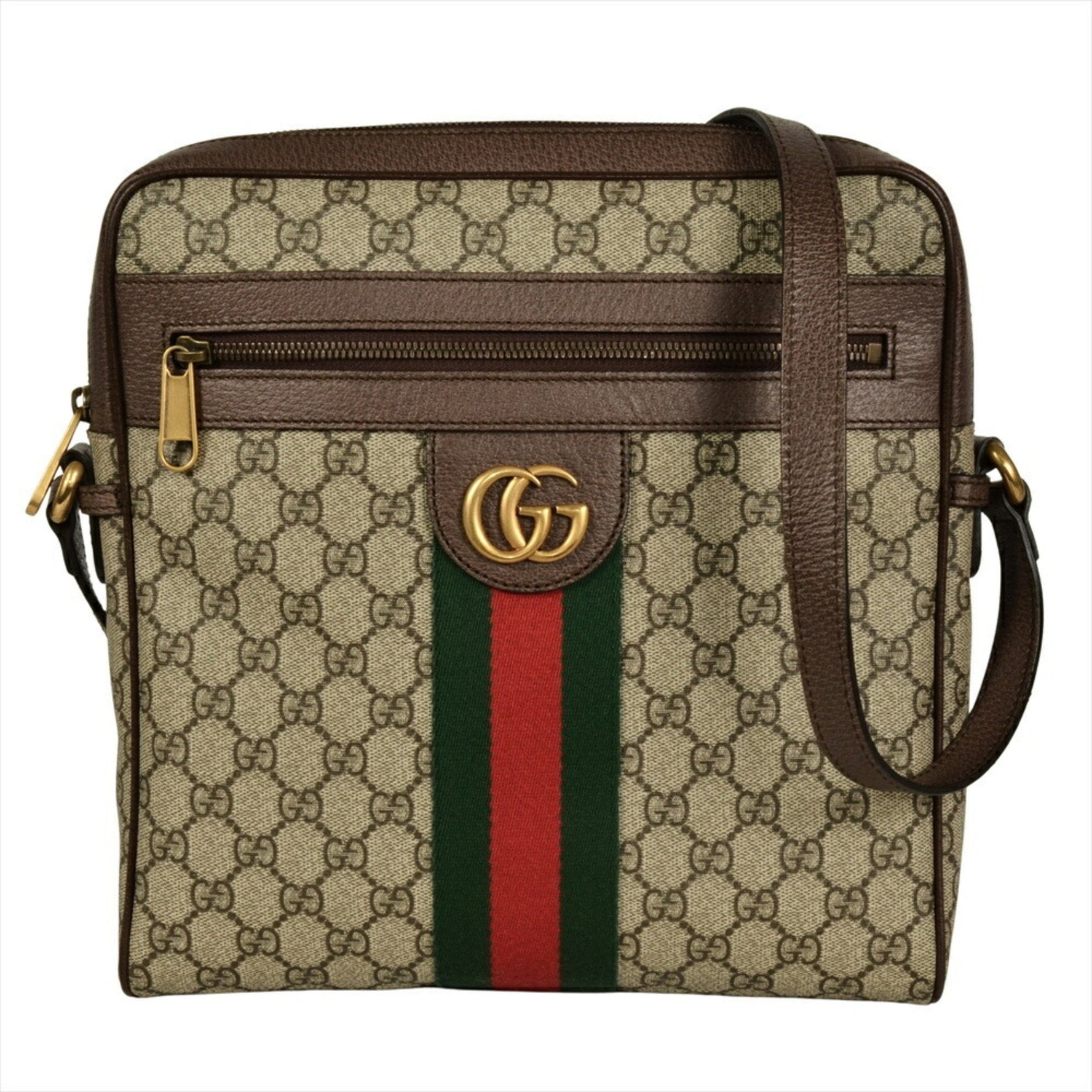 GUCCI Ophidia Shoulder Bag GG Supreme Canvas