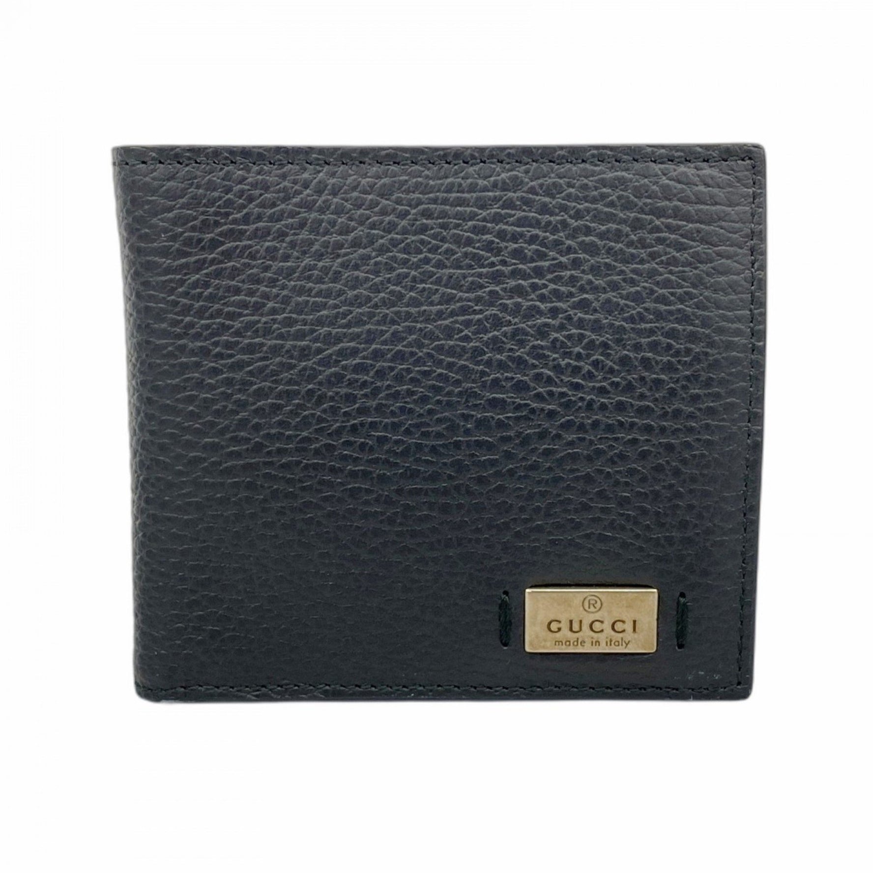 Gucci wallet leather black women's