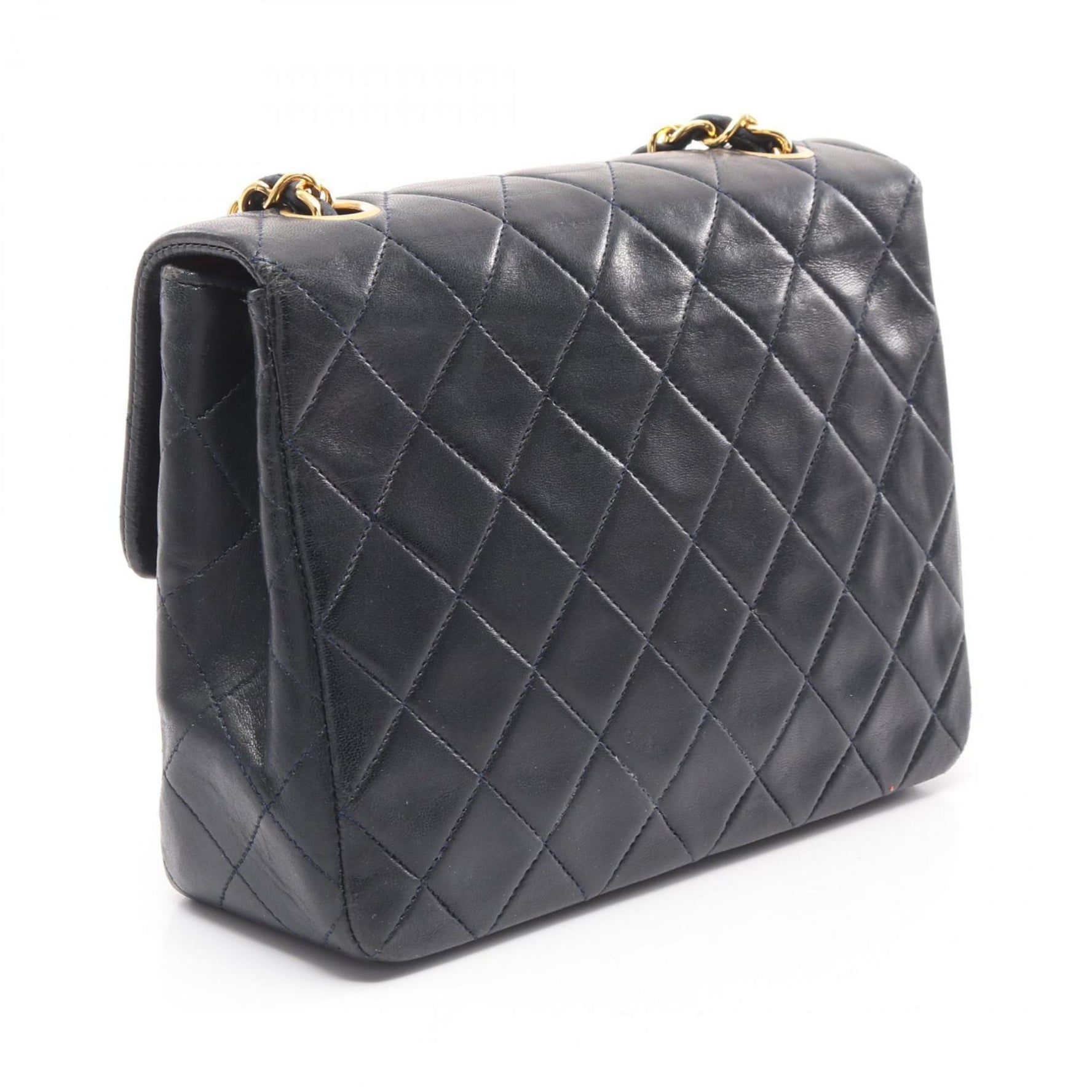 CHANEL Mini Matelasse 20 Shoulder Bag in Lambskin, Blue