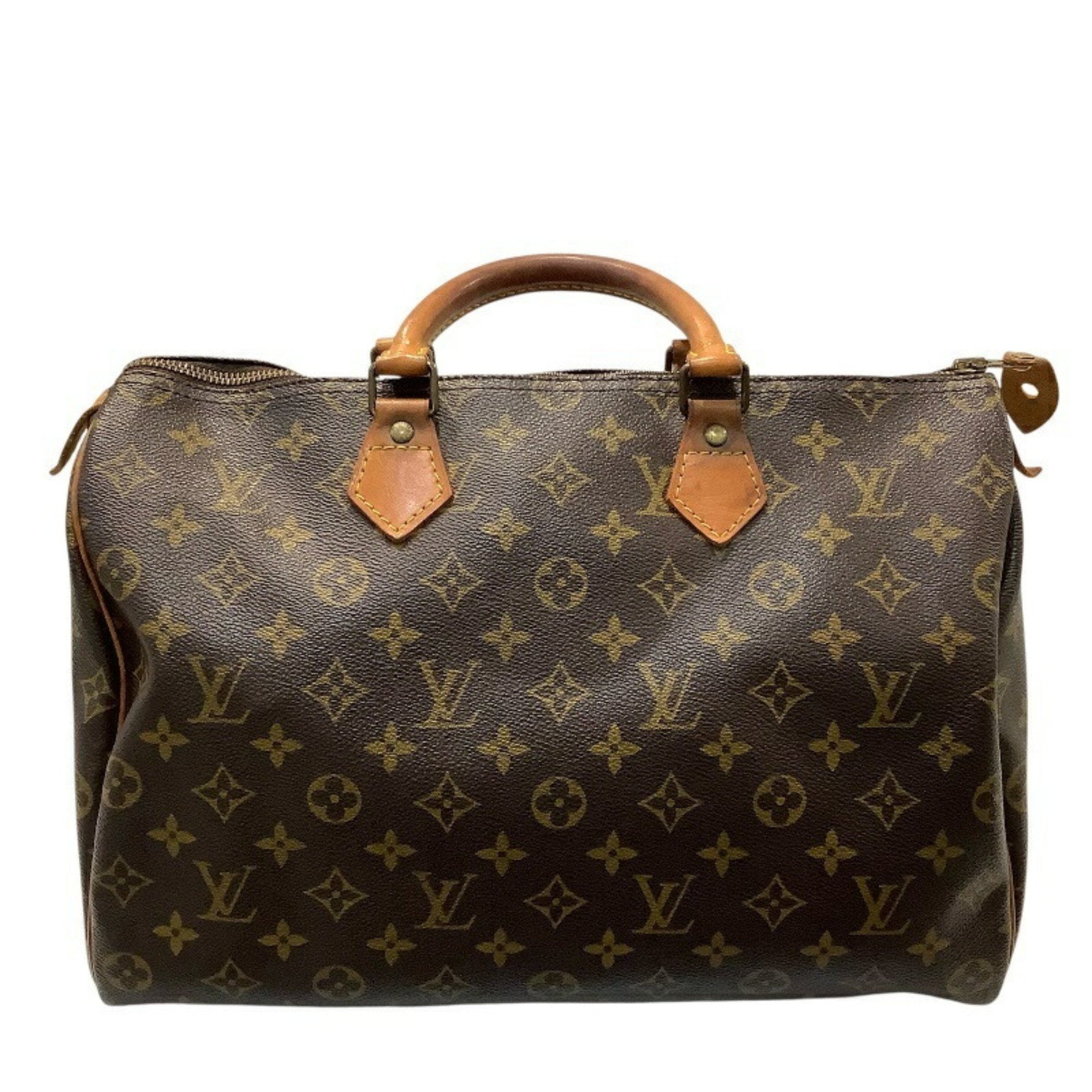 Louis Vuitton Speedy 35 Monogram M41524 Boston Bag with Key (No. 227) VL864KB-9966