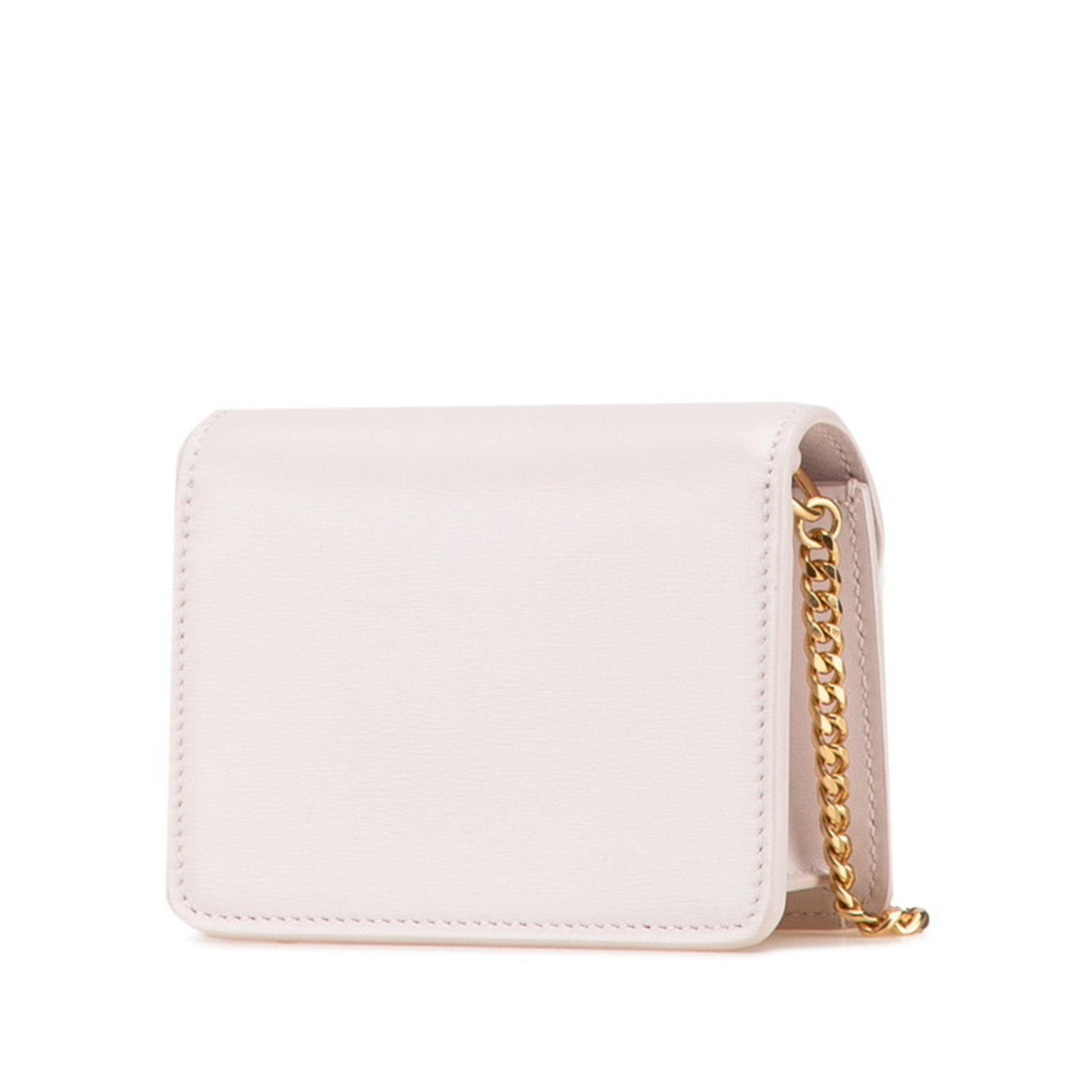 Celine Triomphe Chain Shoulder Bag in Leather