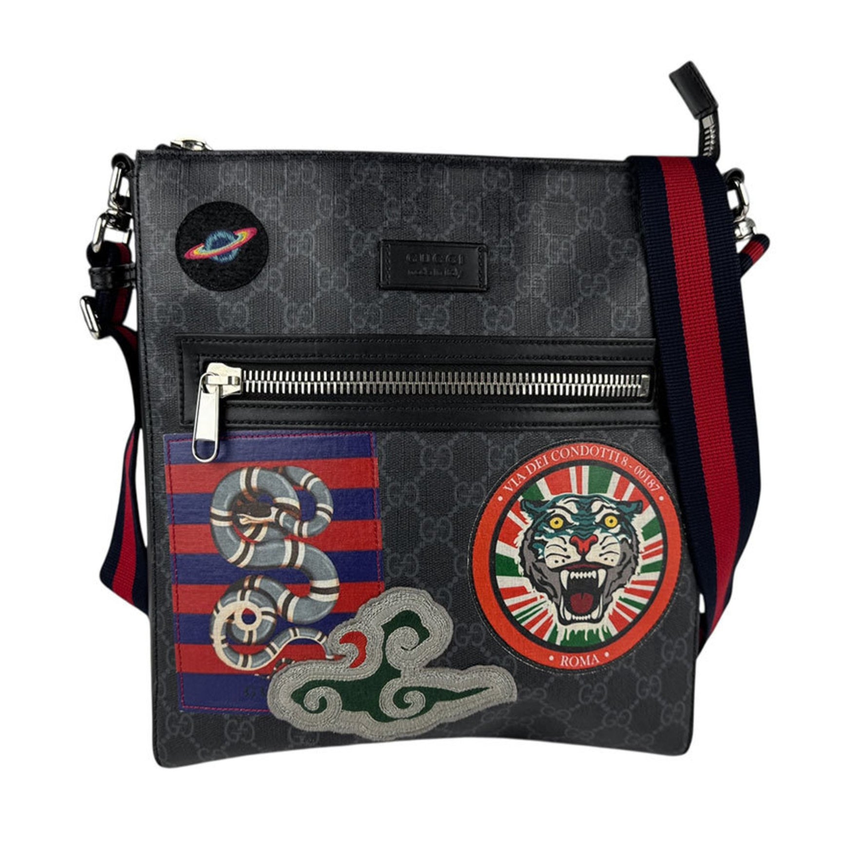 GUCCI Shoulder Bag GG Supreme Canvas