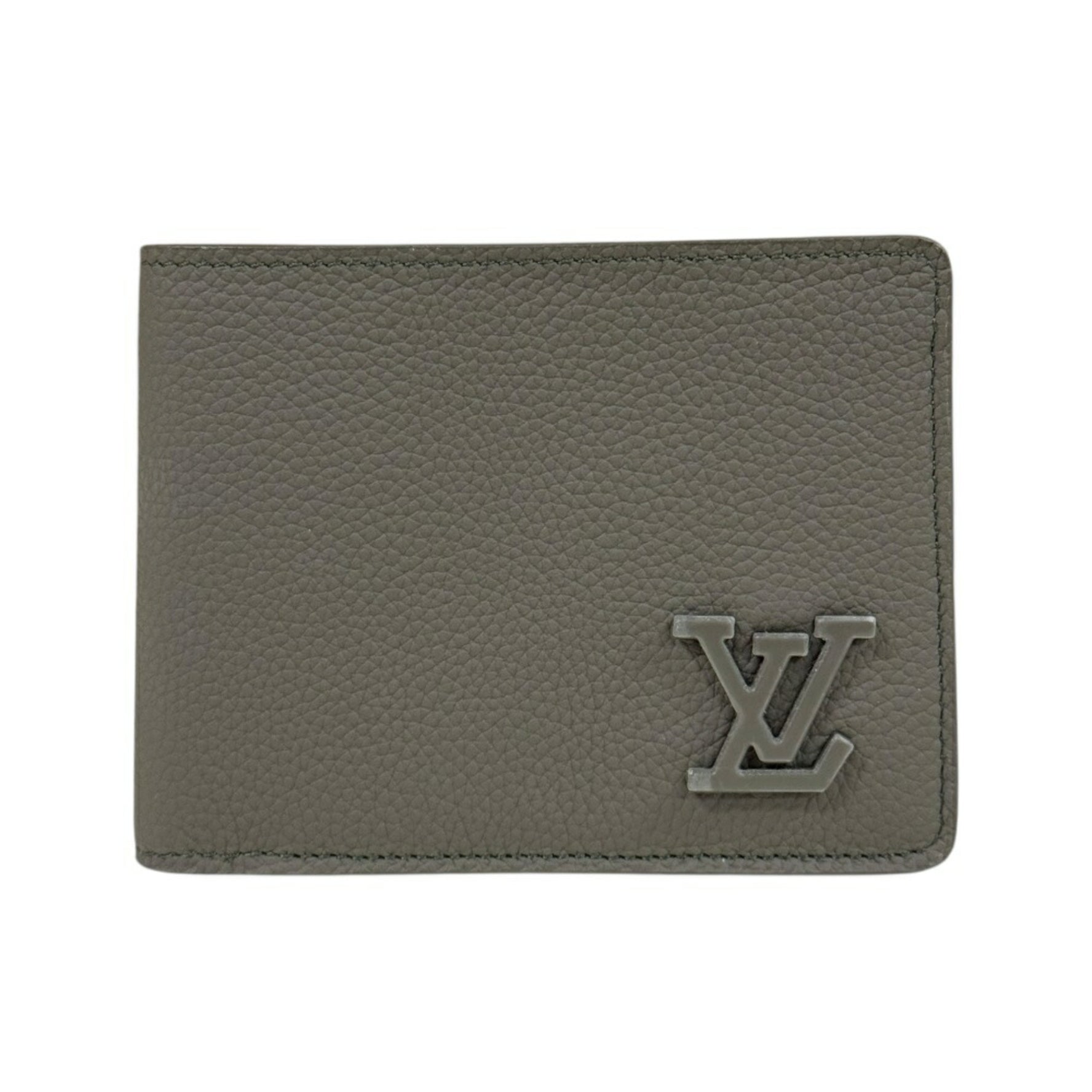 Louis Vuitton Portefeuille Multiple Aerogram Bi-fold Wallet Leather