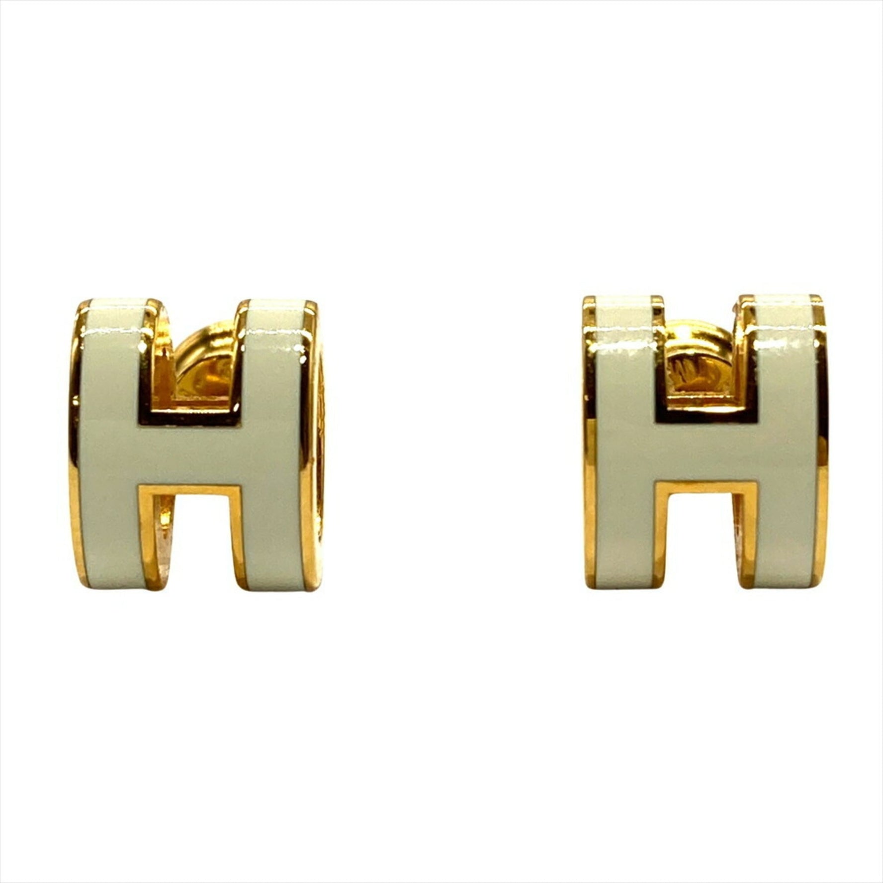 Hermes Hermès Mini Pop Ash Earrings in Metal