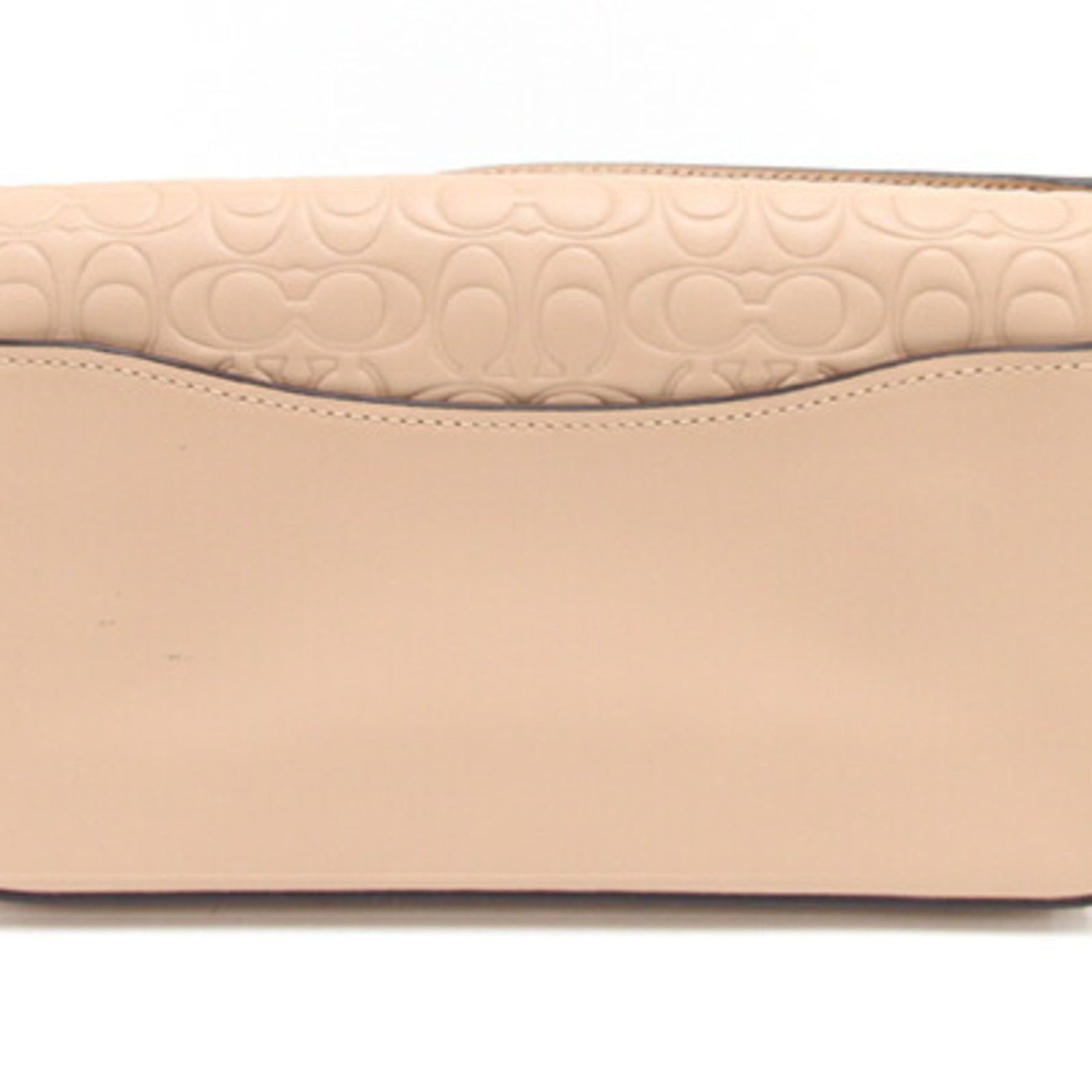 Coach Shoulder Bag Signature Dinky Leather Pochette Turnlock