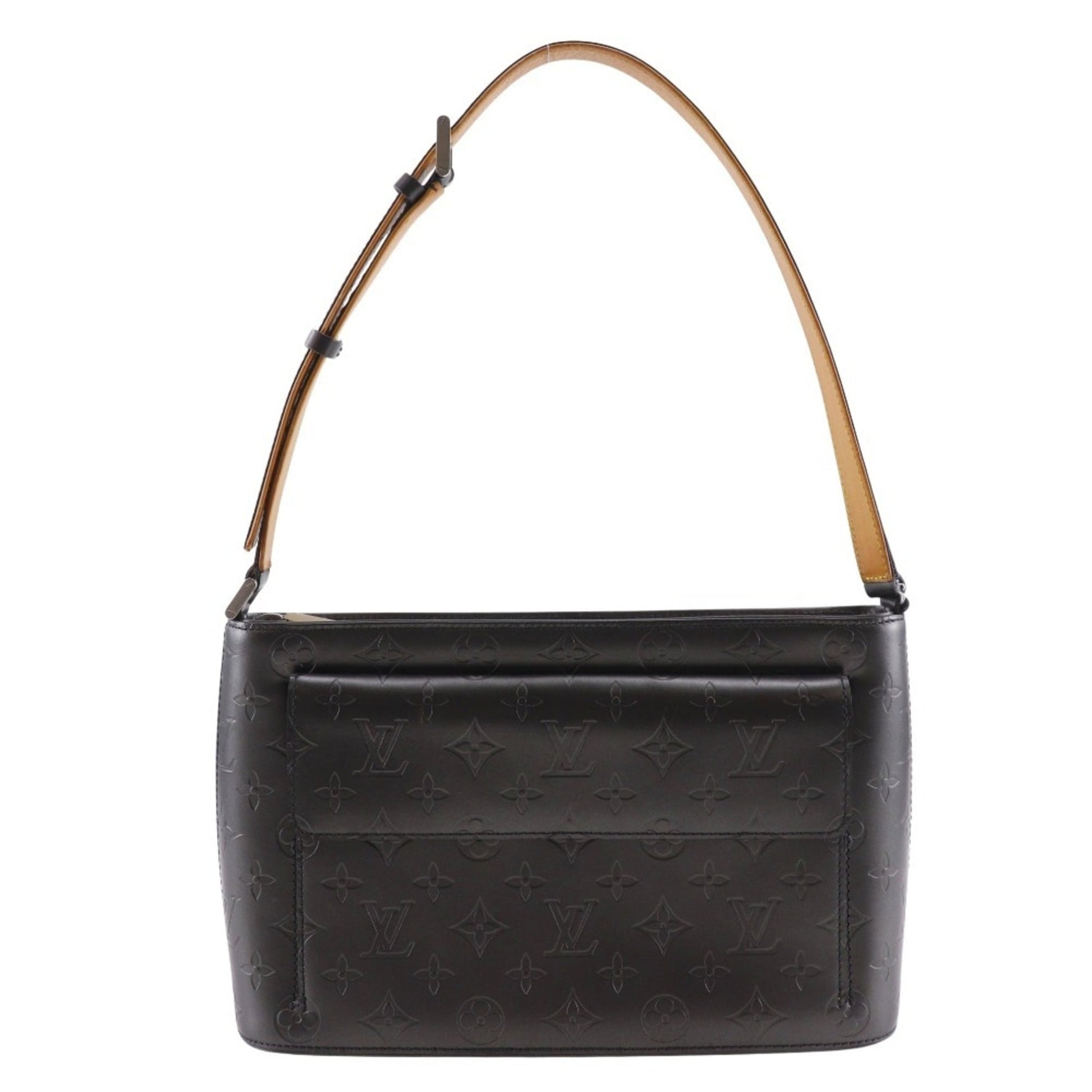 Louis Vuitton Alston Monogram Shoulder Bag Matte Made in Spain, Zipper, Unisex