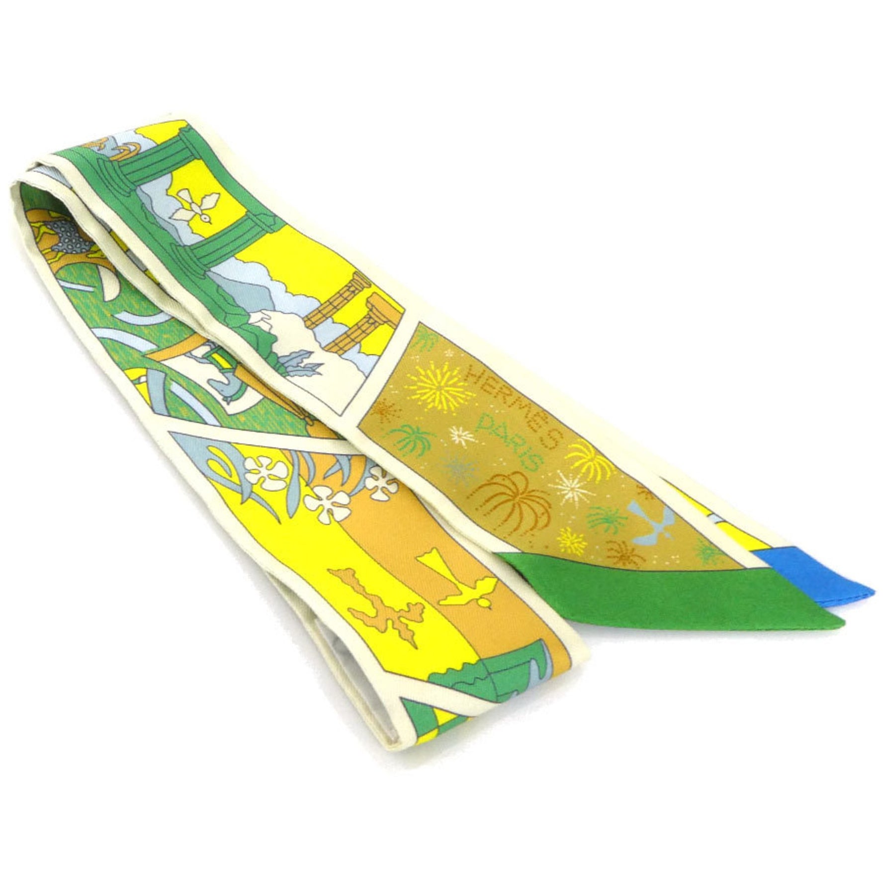 Hermes HERMES Scarf/Muffler Twilly Silk Multicolor Women's 55849g