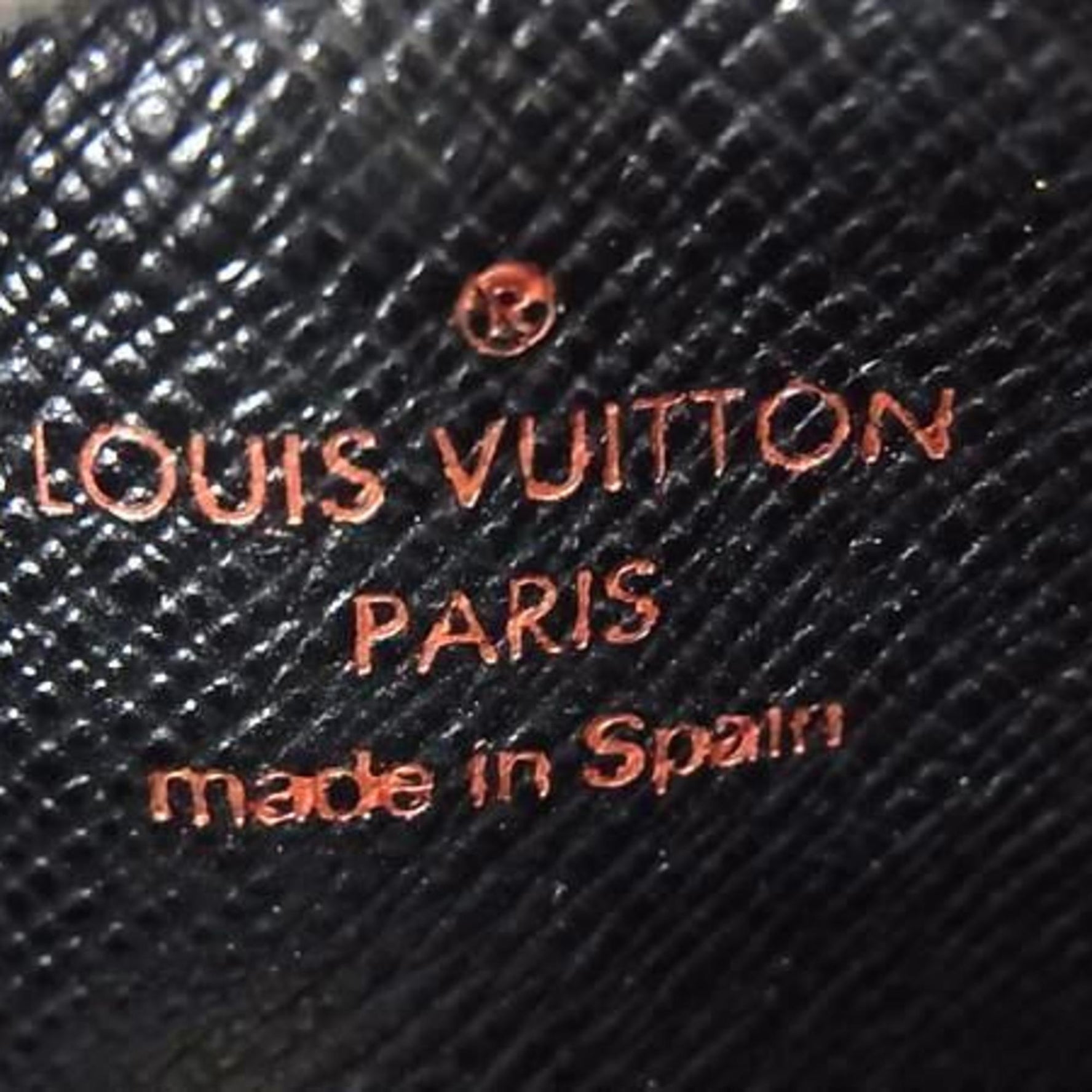 LOUIS VUITTON Louis Vuitton Pochette Cle Wallet/Coin Case Epi Leather