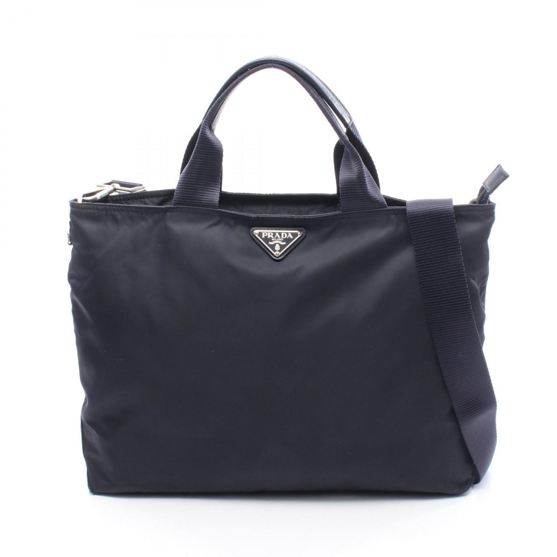 Prada Vela handbag, nylon and leather