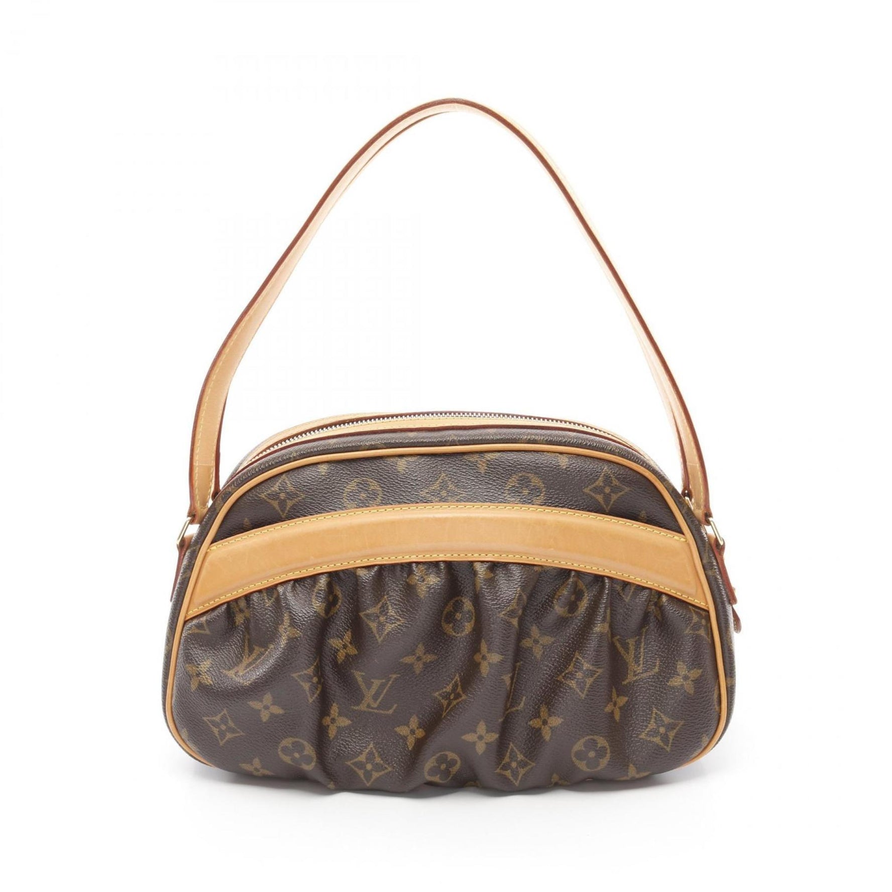 Louis Vuitton Clara Shoulder Bag Coated Canvas Leather Monogram